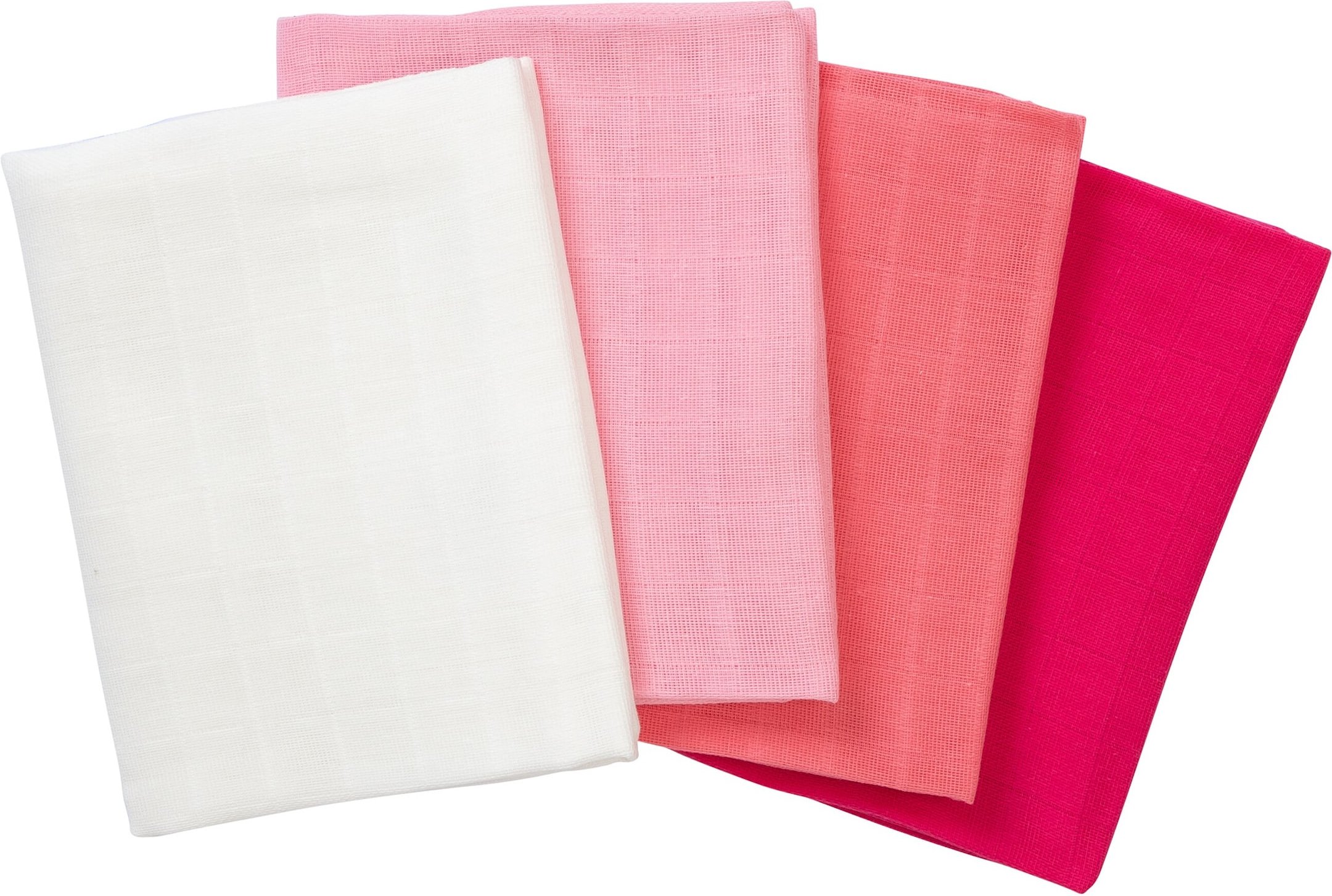 Bornino Lieblinge 4er-Pack Mullwindeln 80x80 cm