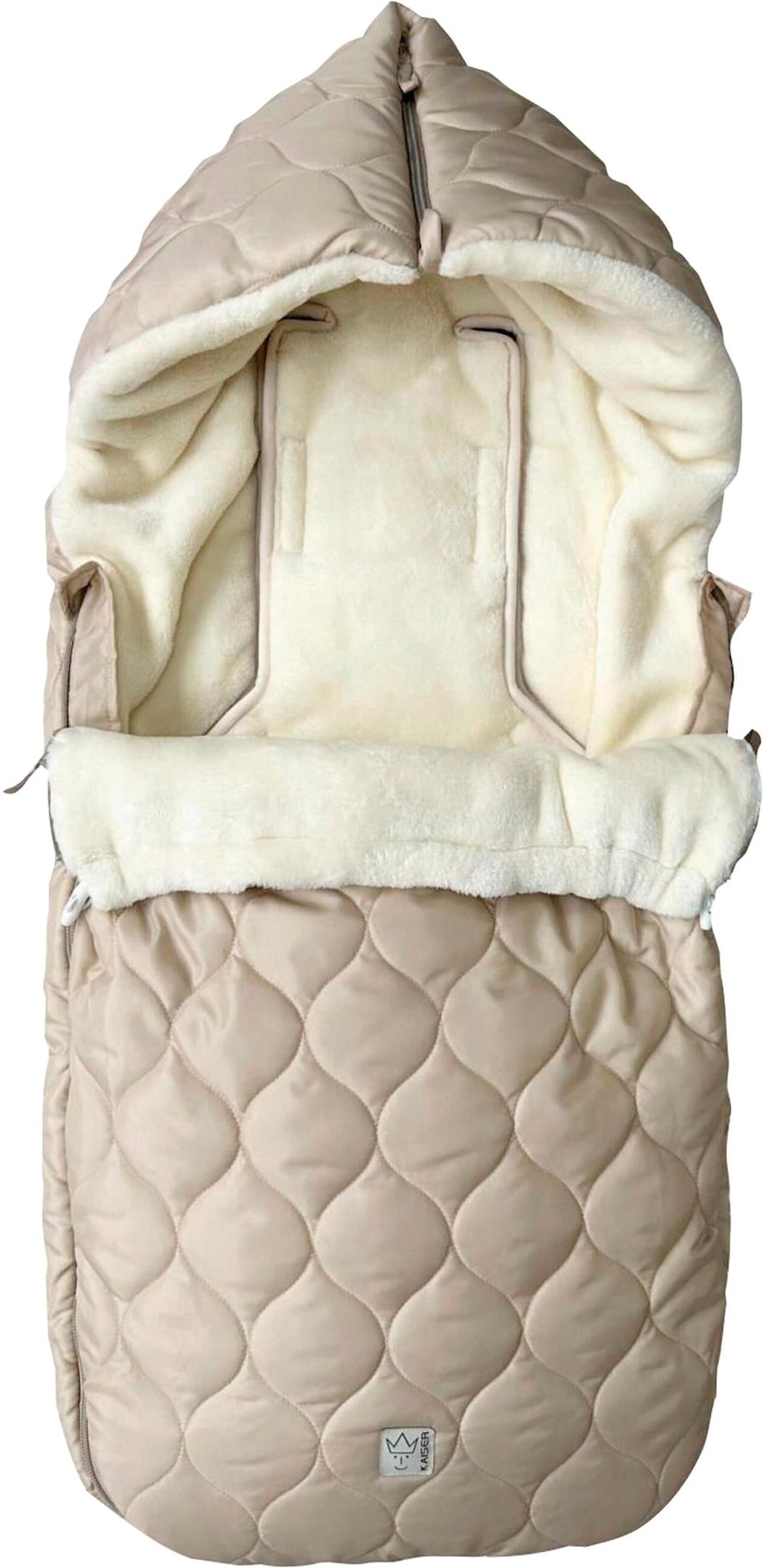 Kaiser Fußsack RECY XL beige