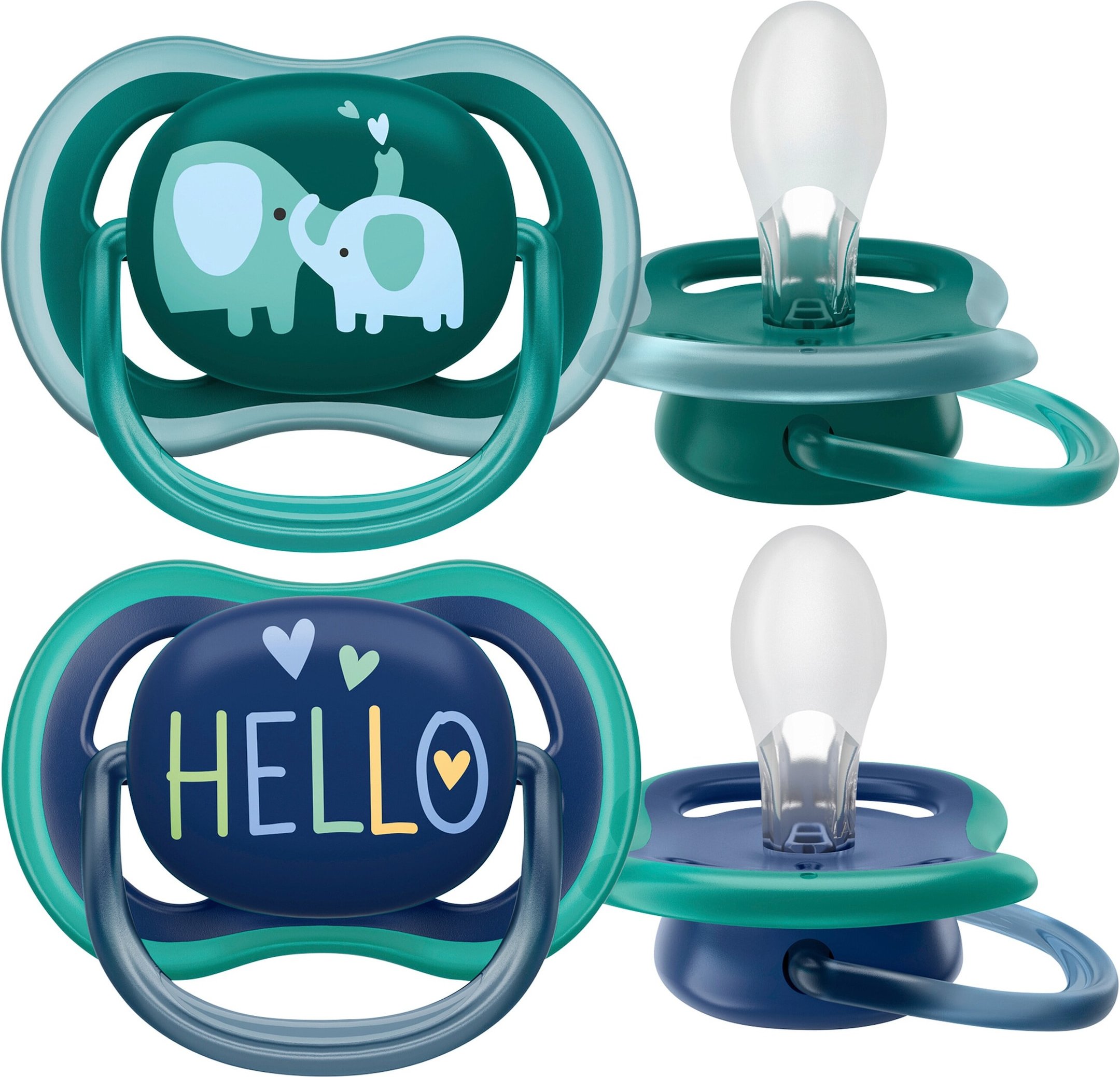Philips Avent 2er-Pack Schnuller ultra air, ab 18M