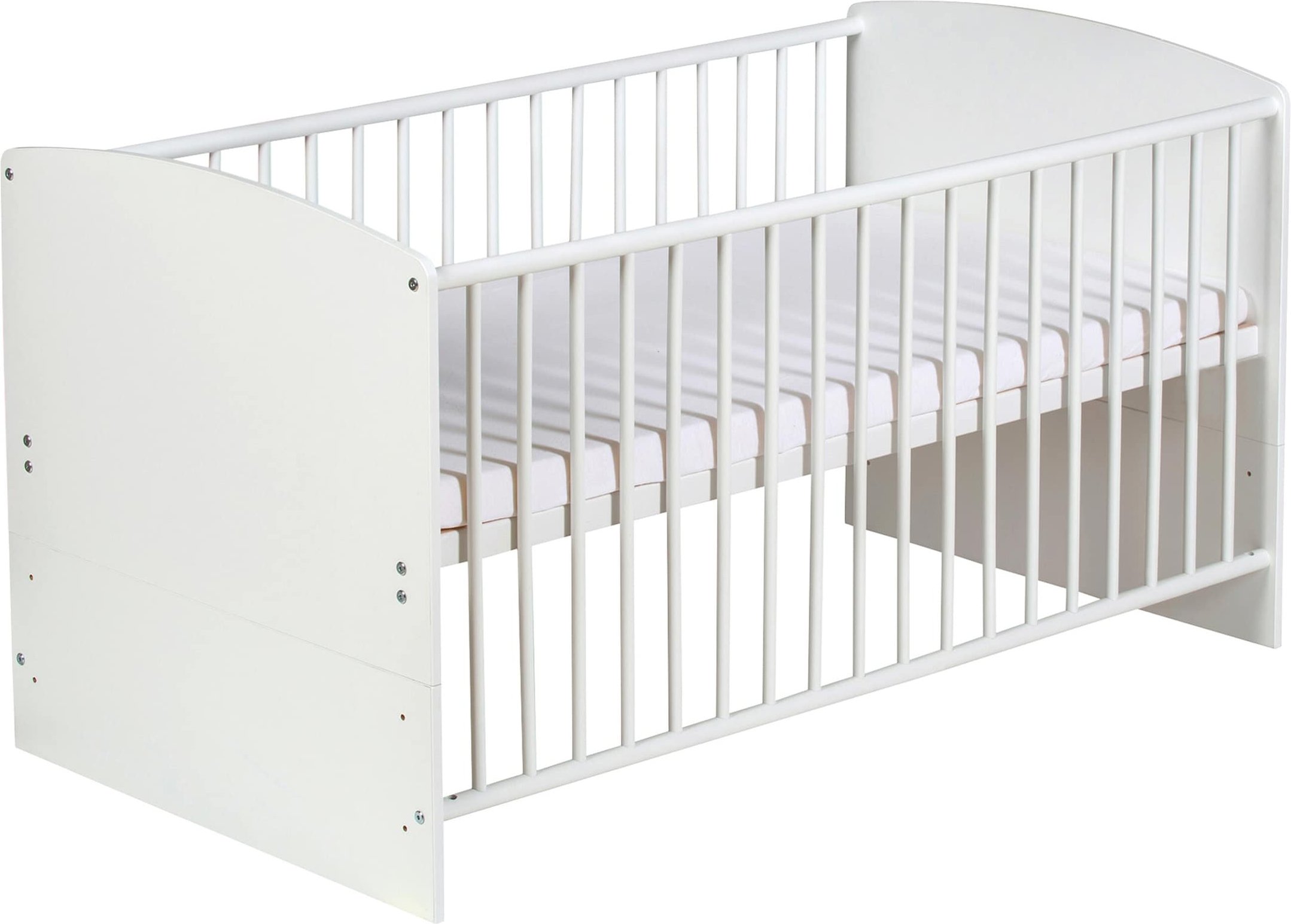 Thumbnail - Schardt Babybett mit Ausstattung Classic White 70x140 cm