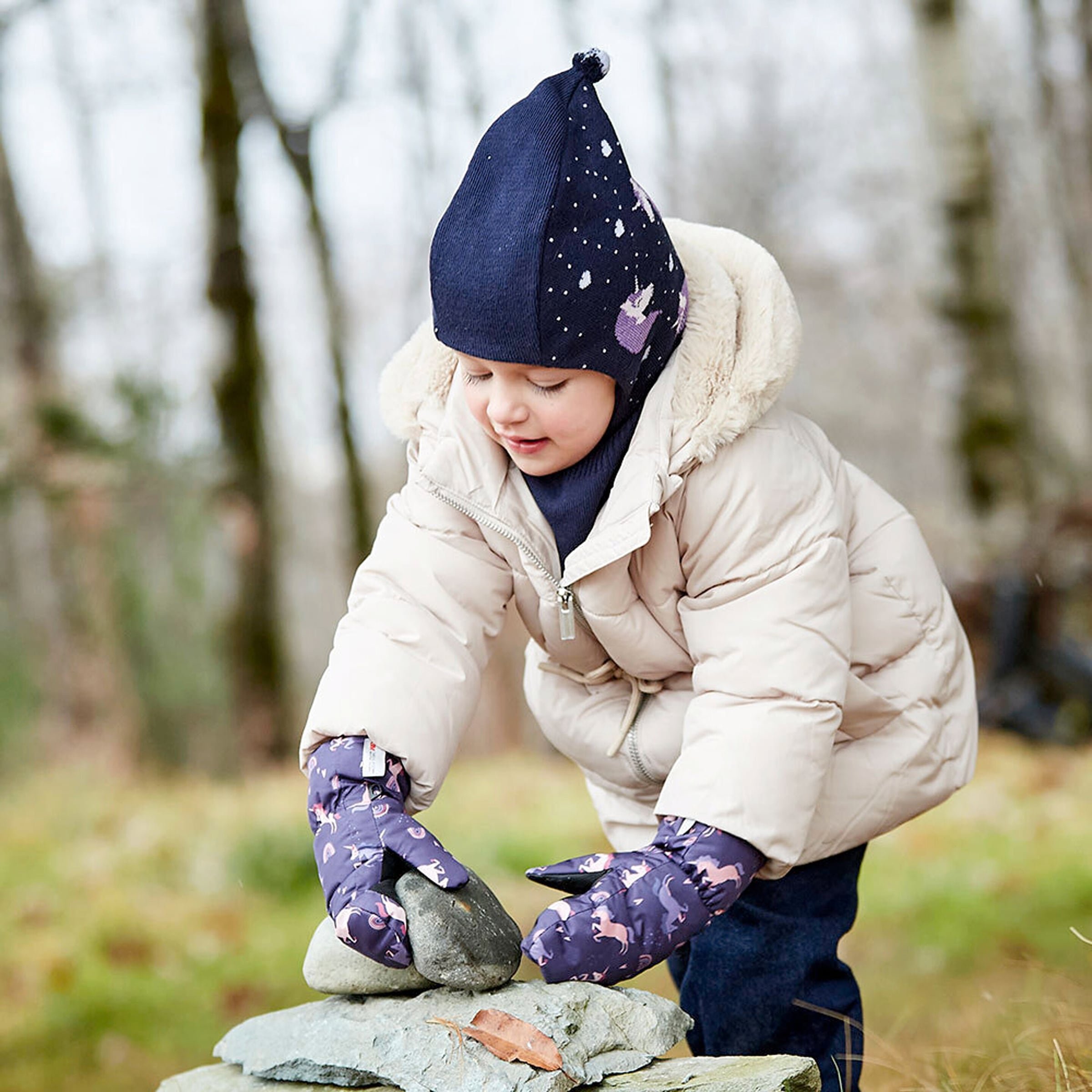Thumbnail - Maximo Schlupfmütze Einhorn Herzen
