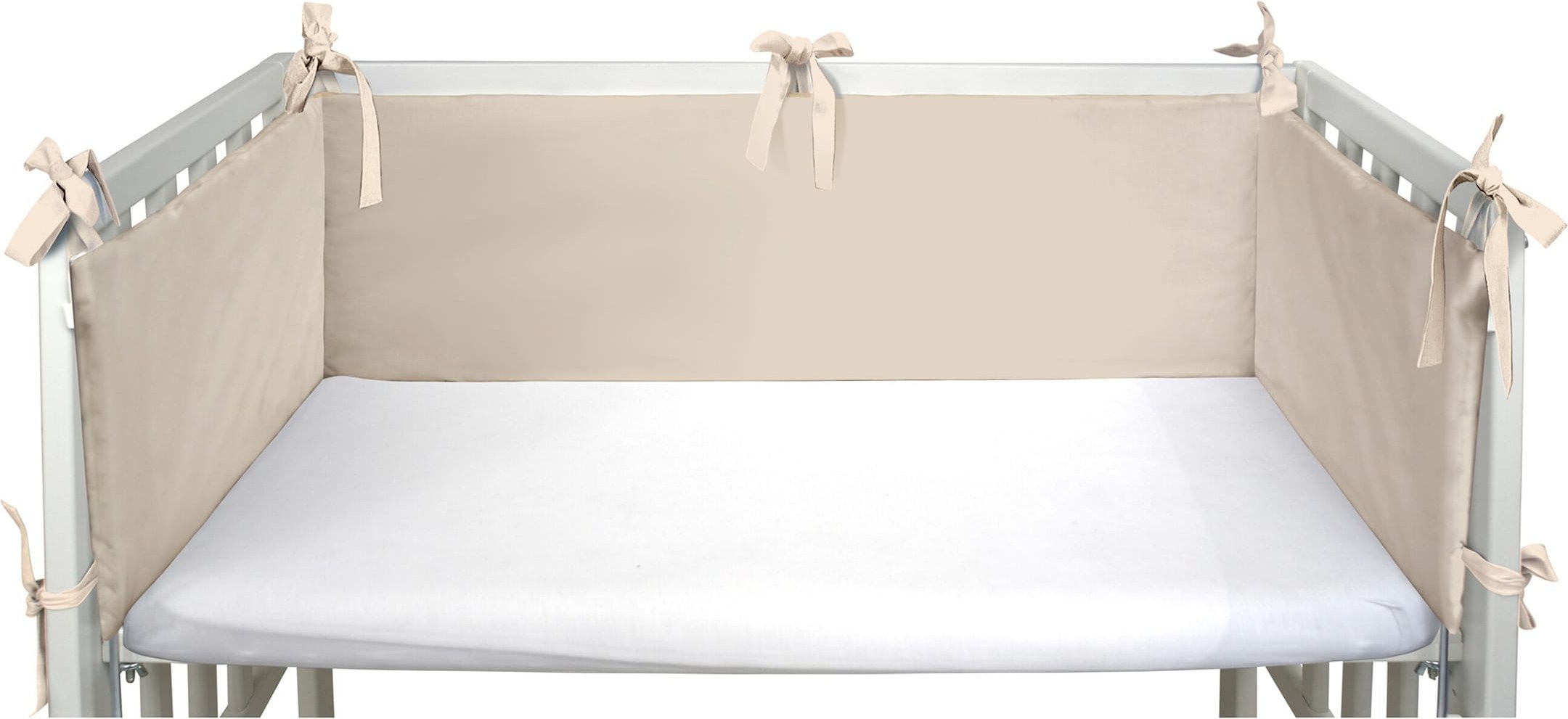 Bornino Home Nestchen für Beistellbett uni 26x170 cm