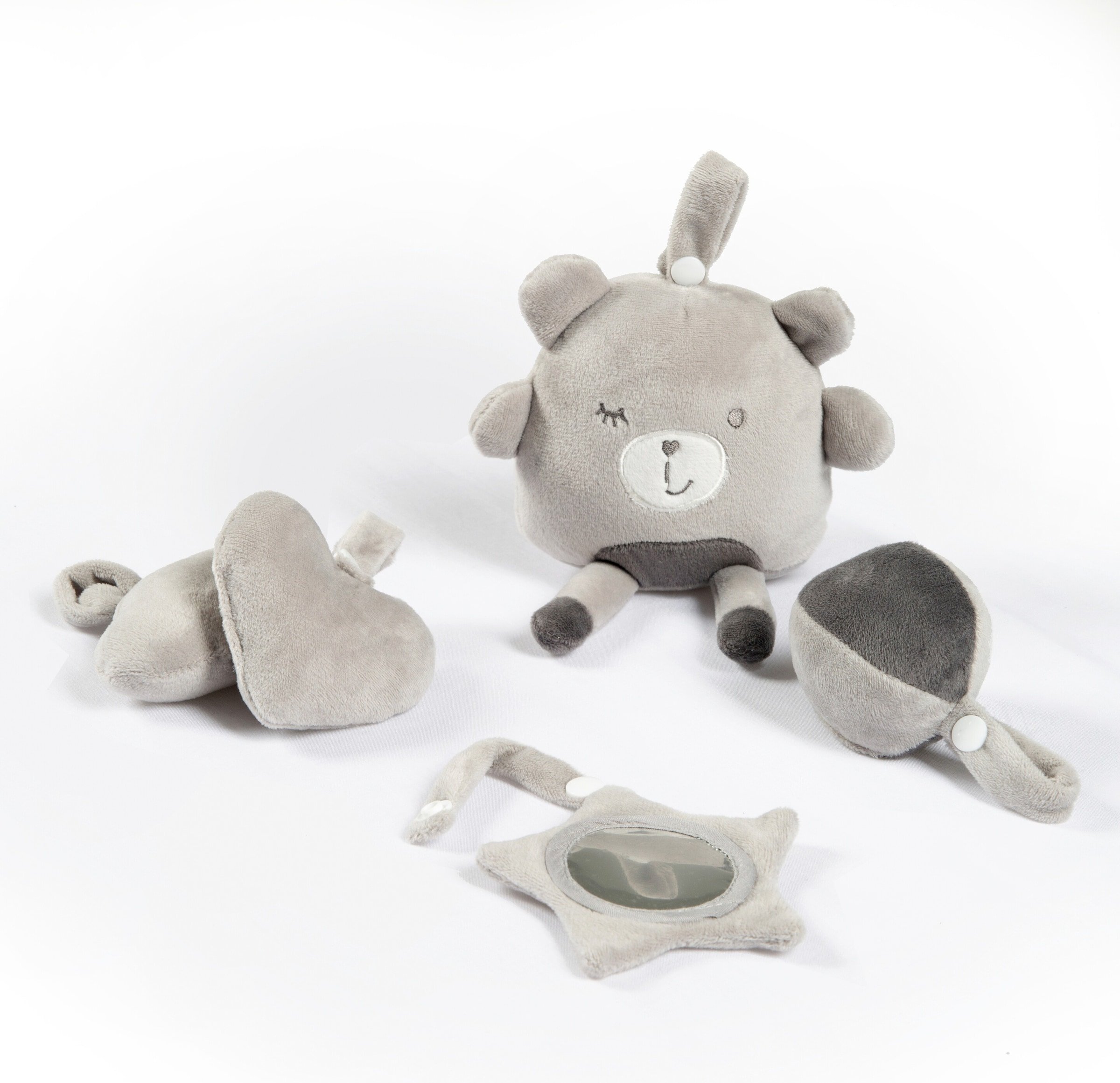 Roba Krabbeldecke mit Spielbogen roba Style grau