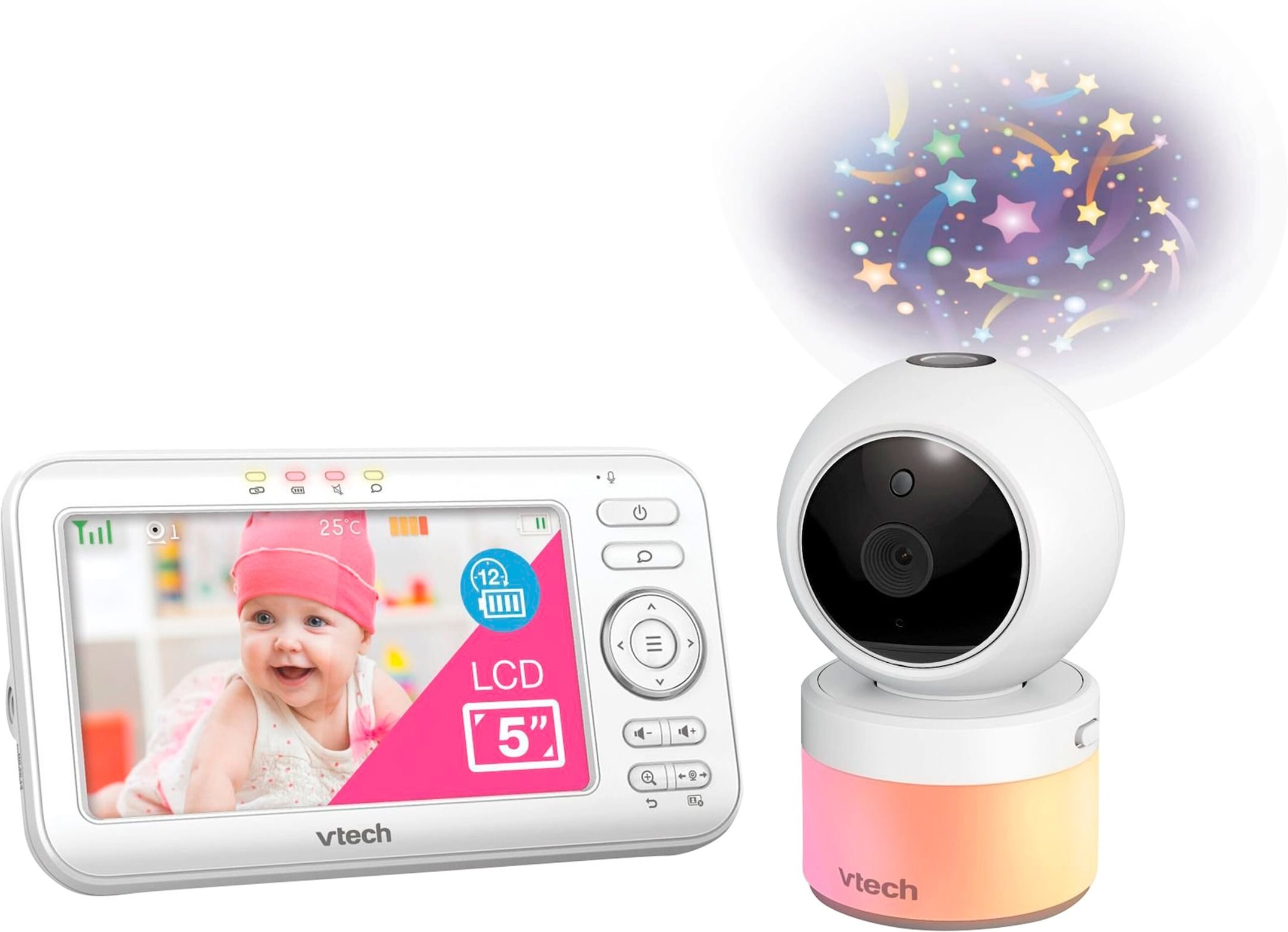 Vtech Babyphone mit Kamera VM5463, 300 m