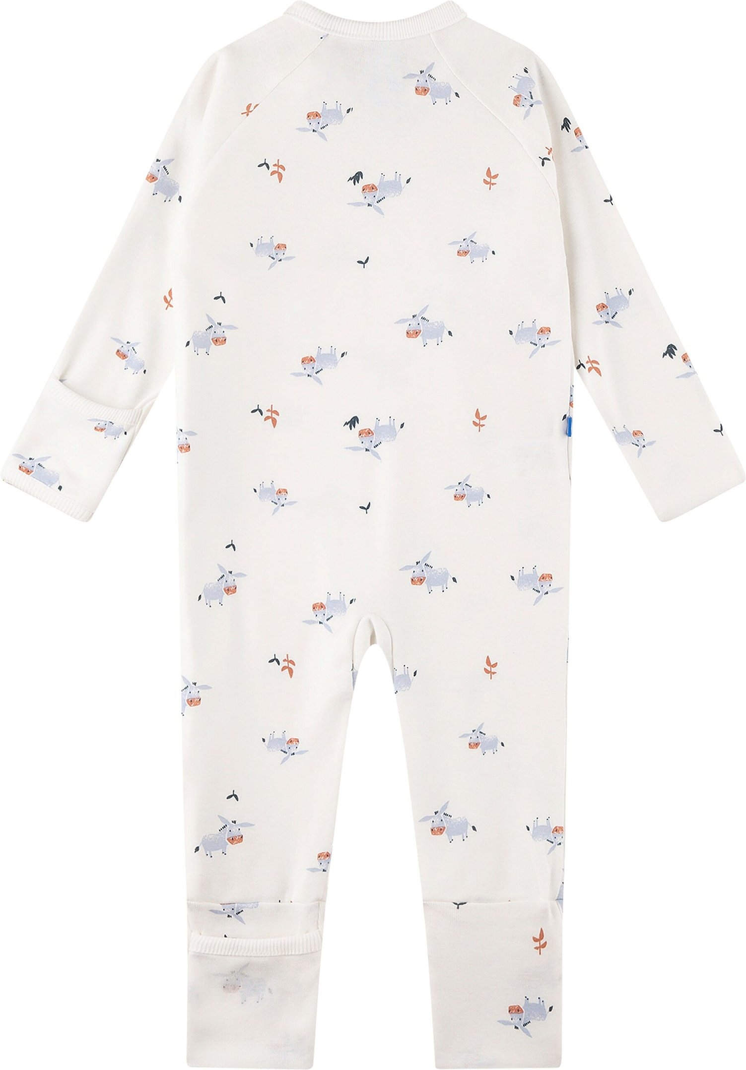 Sanetta Schlafoverall mit Klappfuß Esel