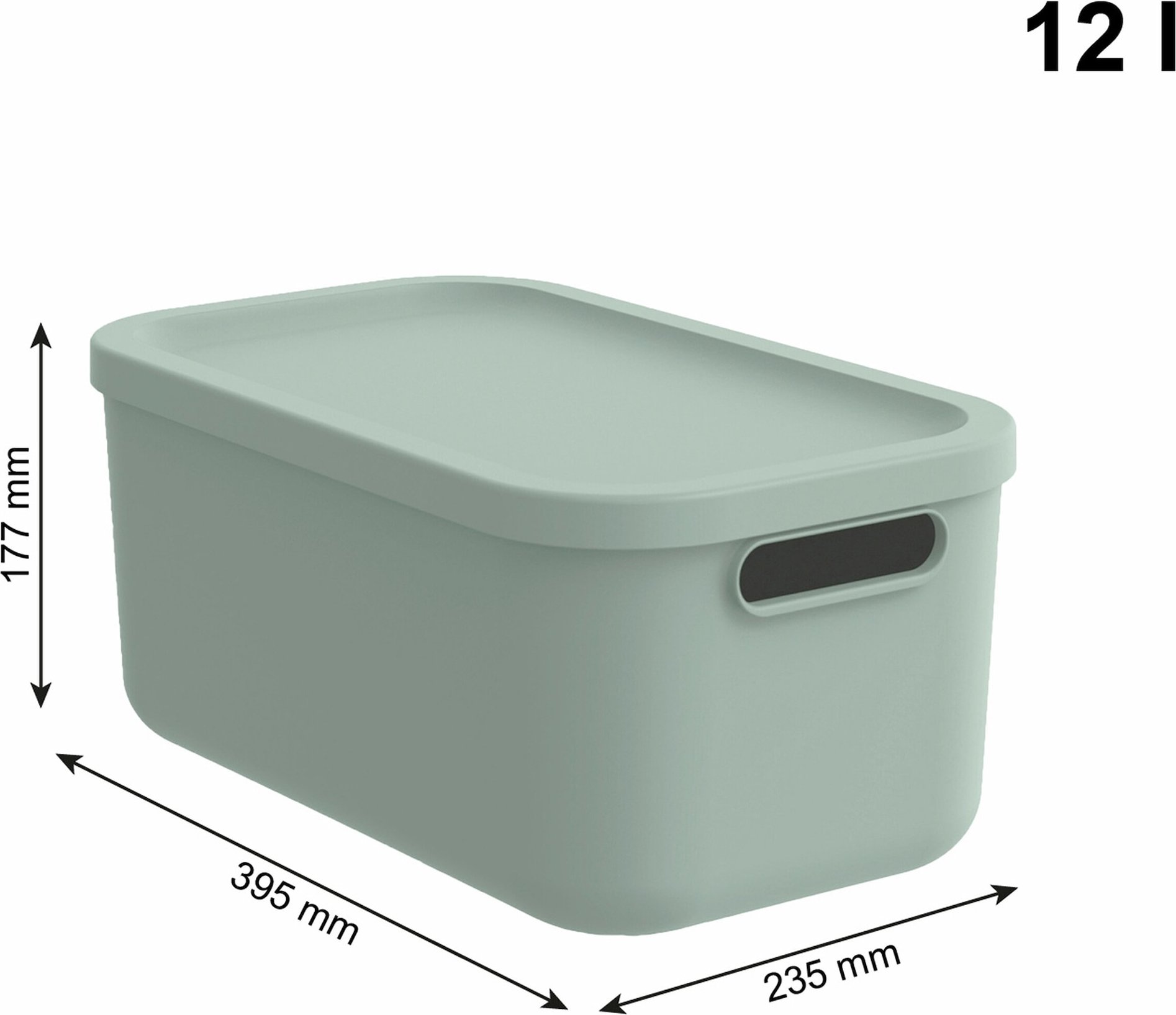 Rotho Babydesign Aufbewahrungsbox KAYO stapelbar 12 l