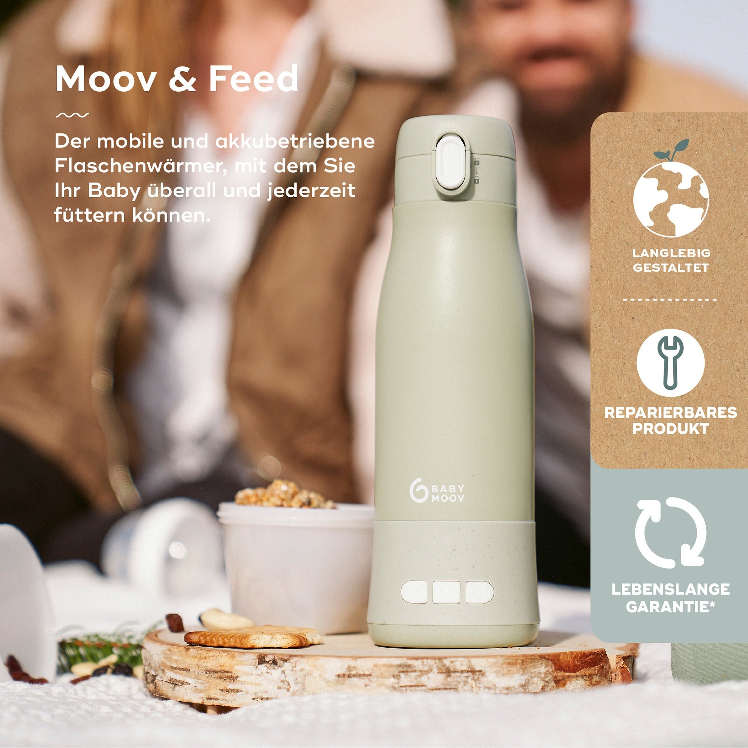 Babymoov Flaschenwärmer Moov&Feed