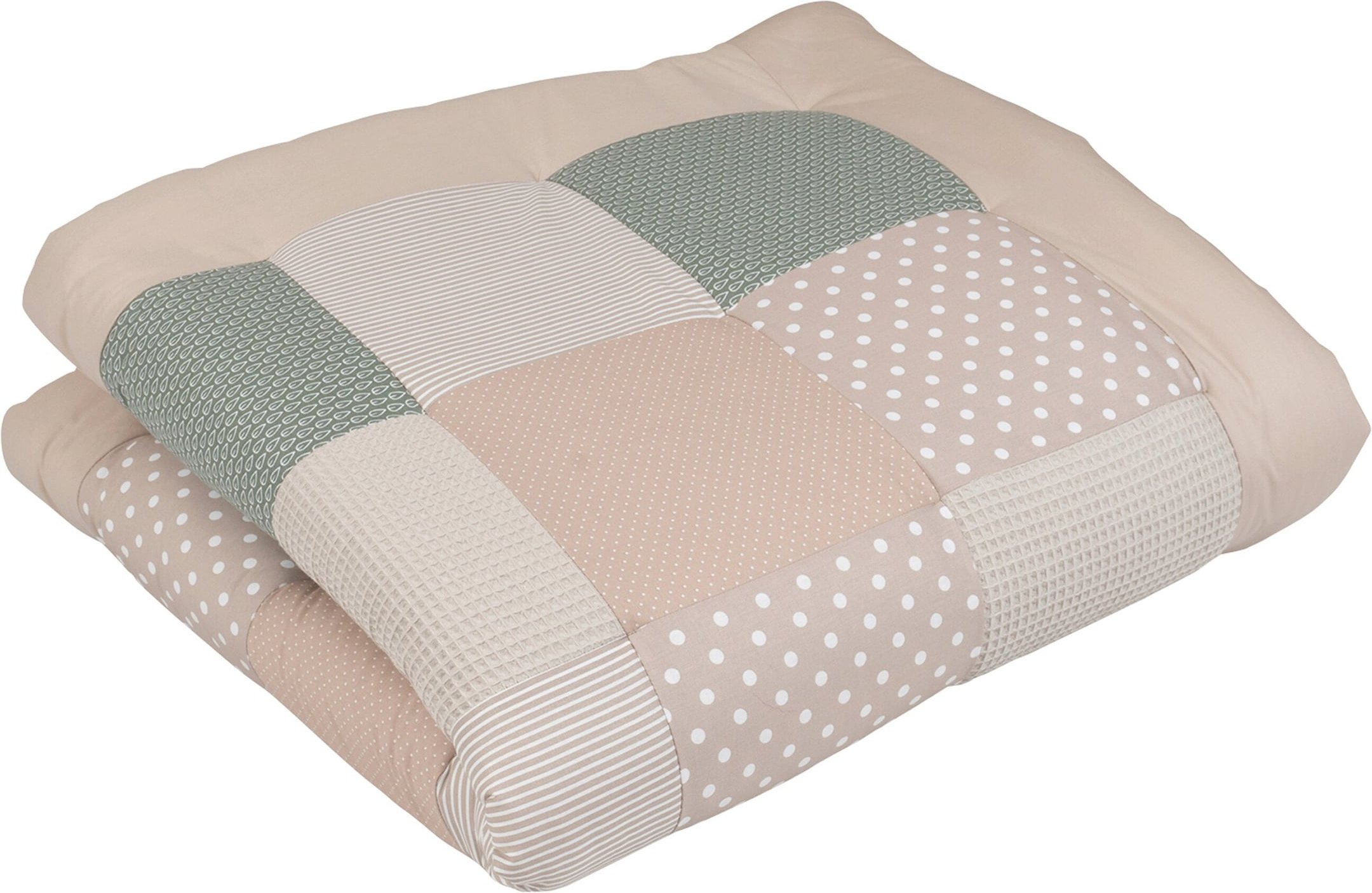 Ullenboom Krabbeldecke & Laufgittereinlage Waffelpiqué 120x120 cm