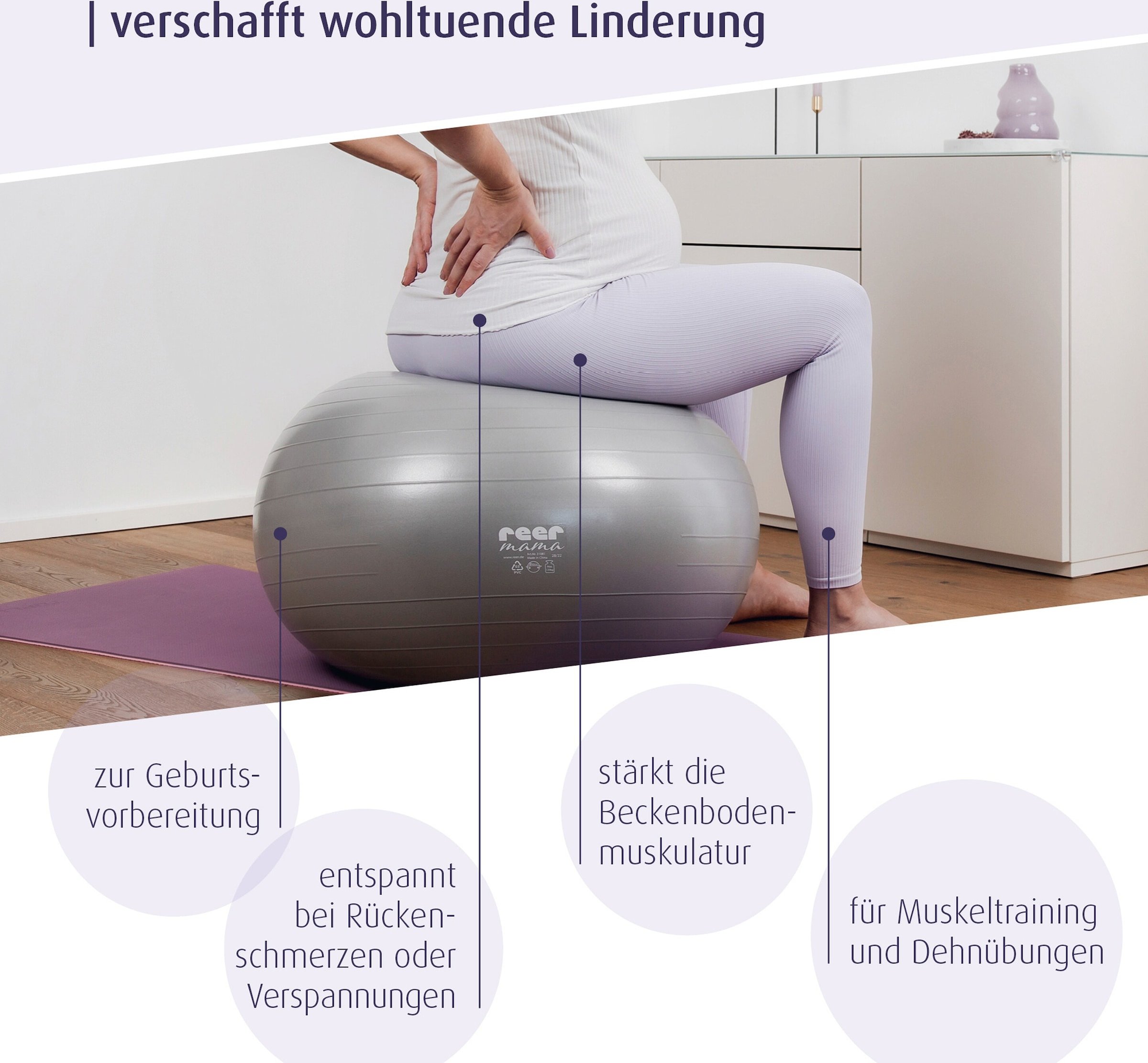 Reer Reer Mama Gymnastikball