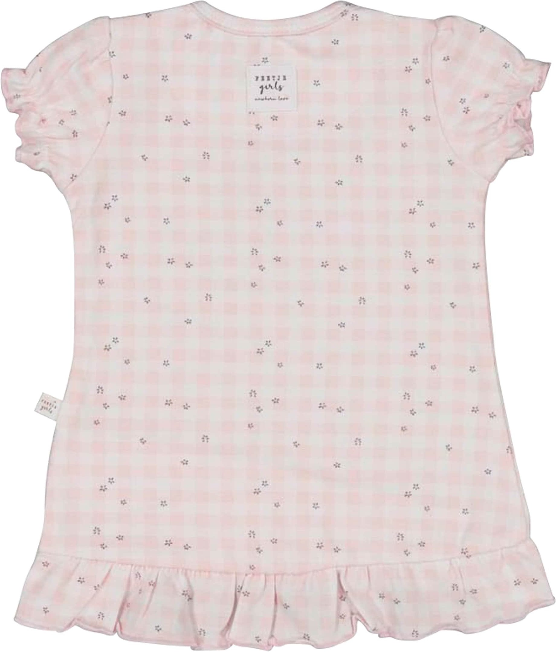 Feetje Kleid kurzarm Rüsche Karo