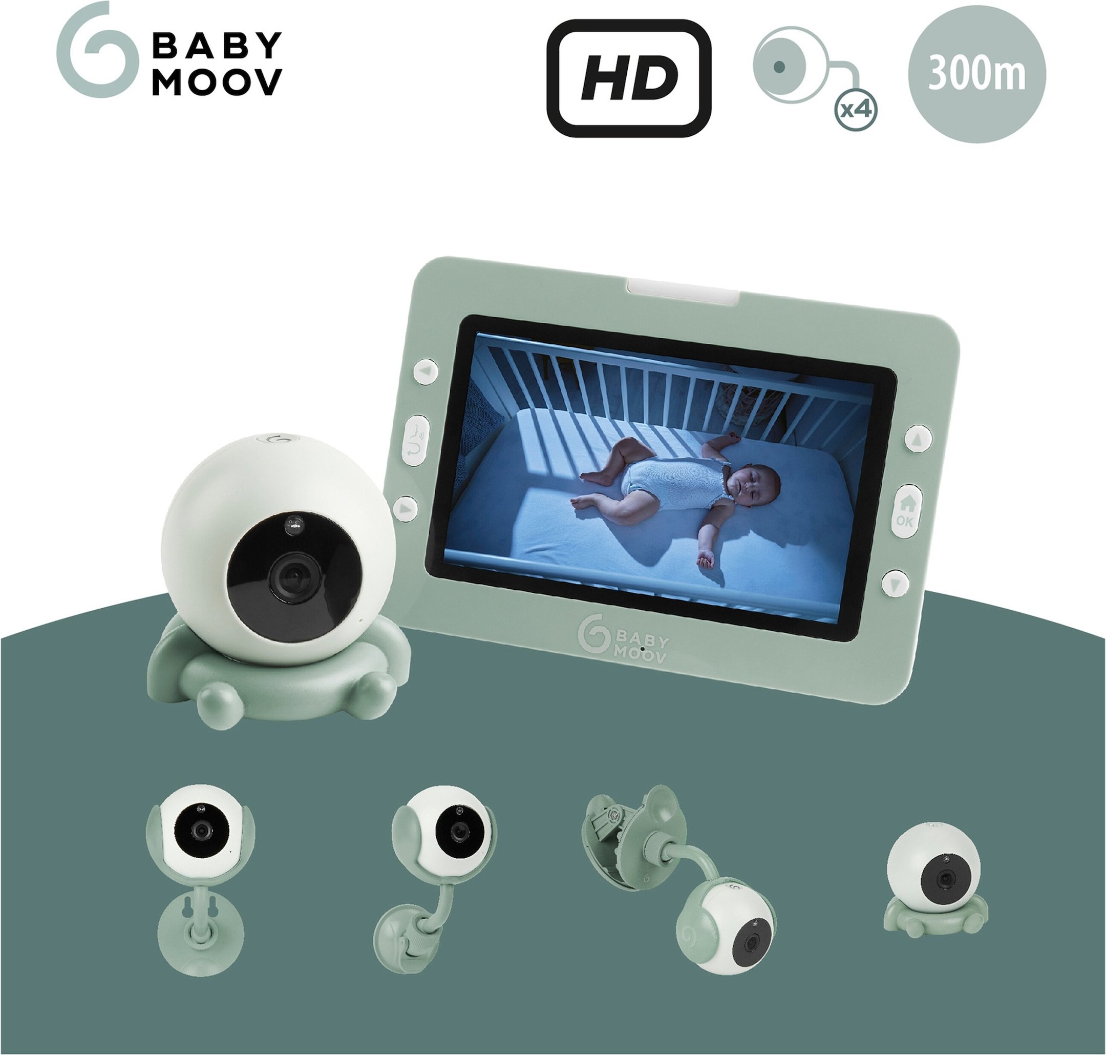 Babymoov Babyphone Yoo Go Plus HD