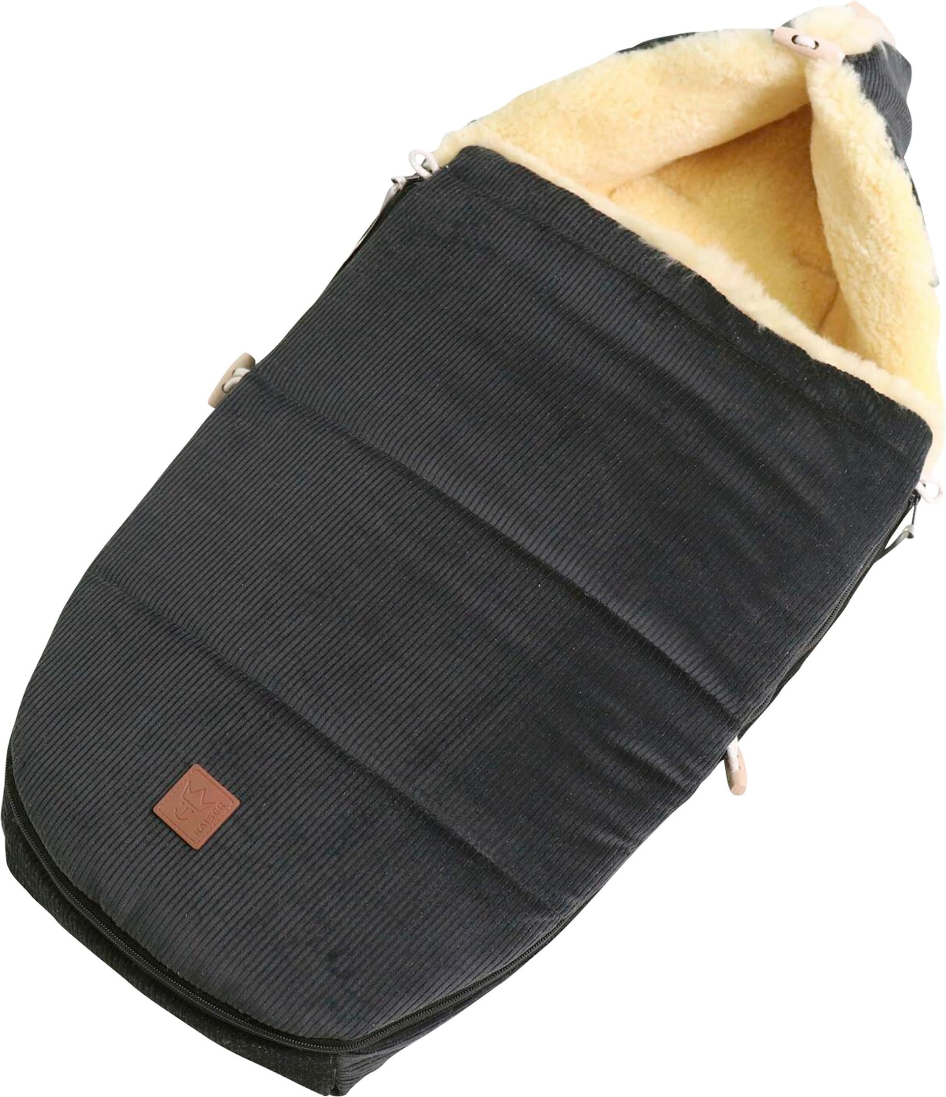 Kaiser Lammfell-Fußsack FILIA CORD für Babyschalen