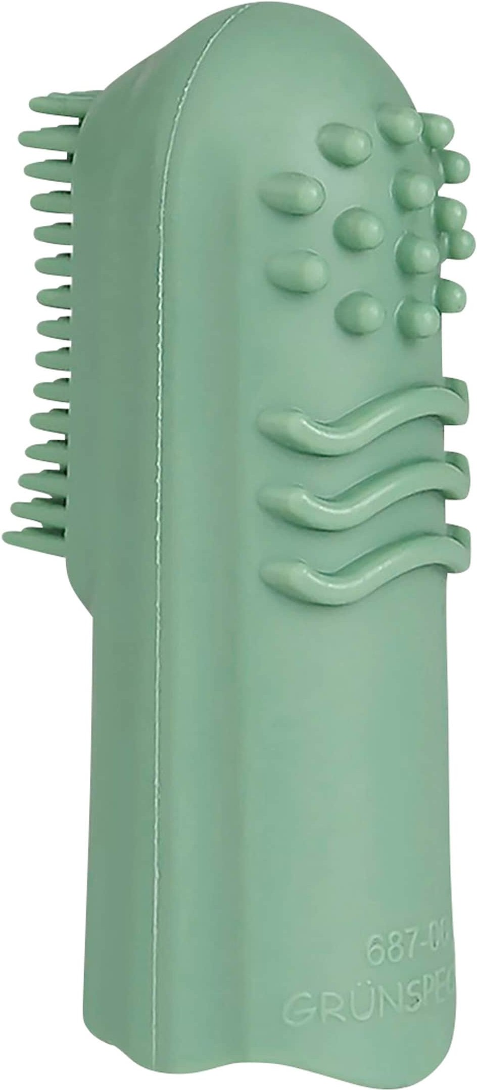 Grünspecht Finger-Zahnbürste Naturkautschuk