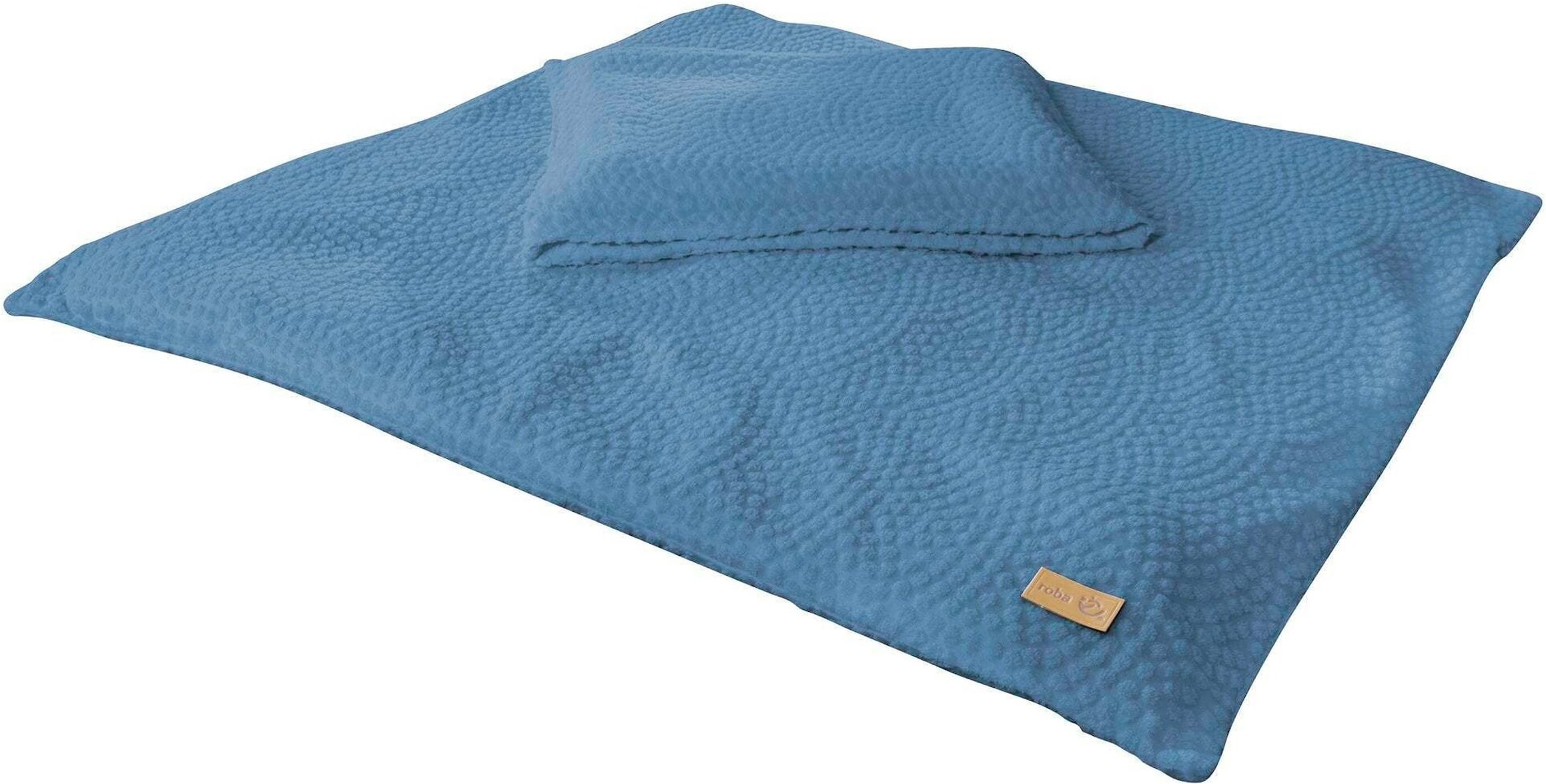 Roba Wiegenset 2-teilig 'Seashells' indigo