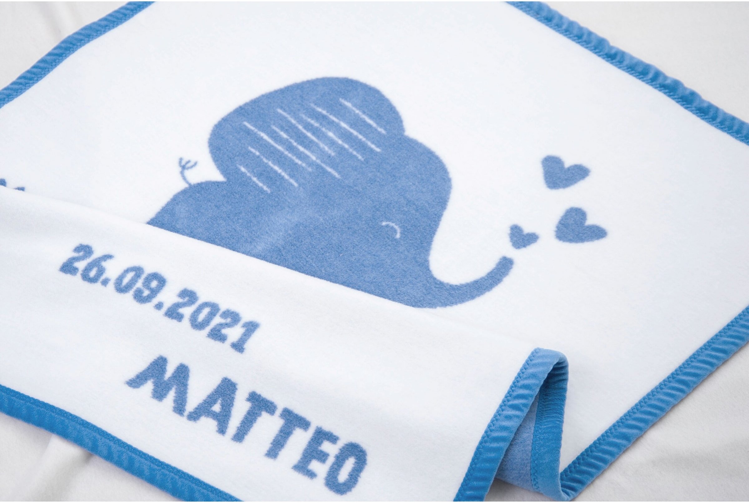 Herding Babydecke Unicade mit Namen 75x100 cm