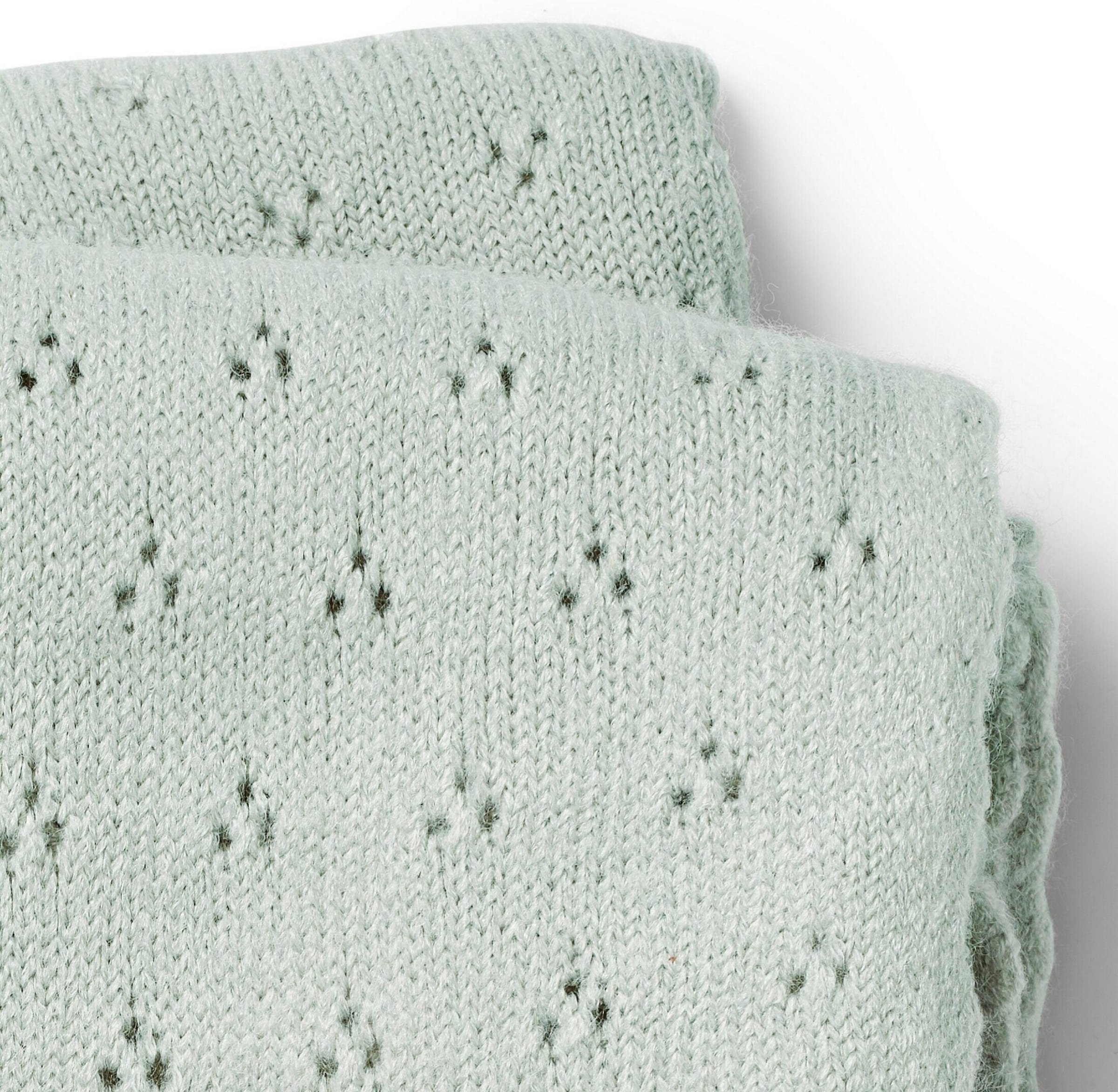 Elodie Pointelle Decke - Mineral Green