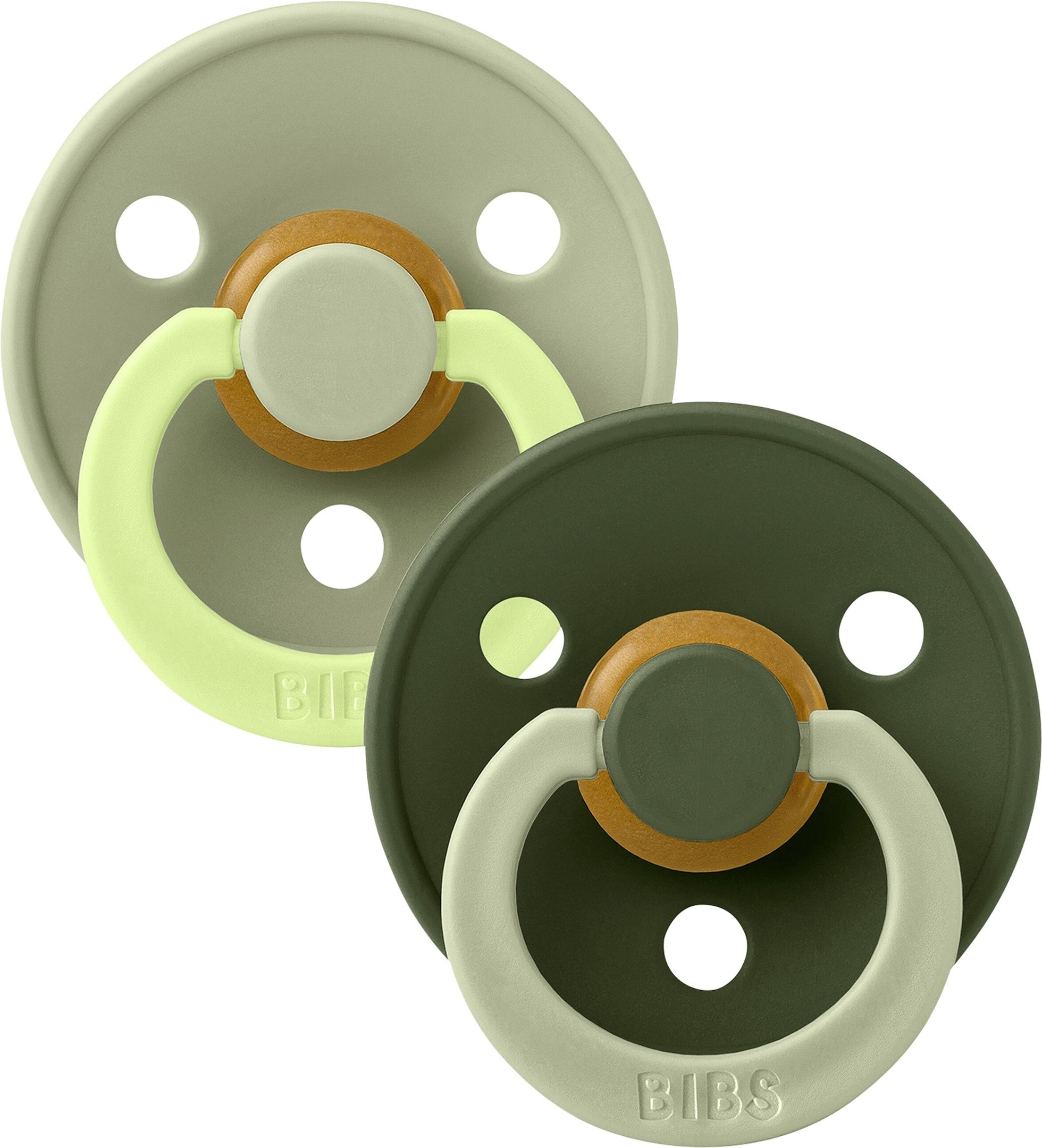 Bibs 2-er Pack Studio Collection Schnuller Latex, 0-6M