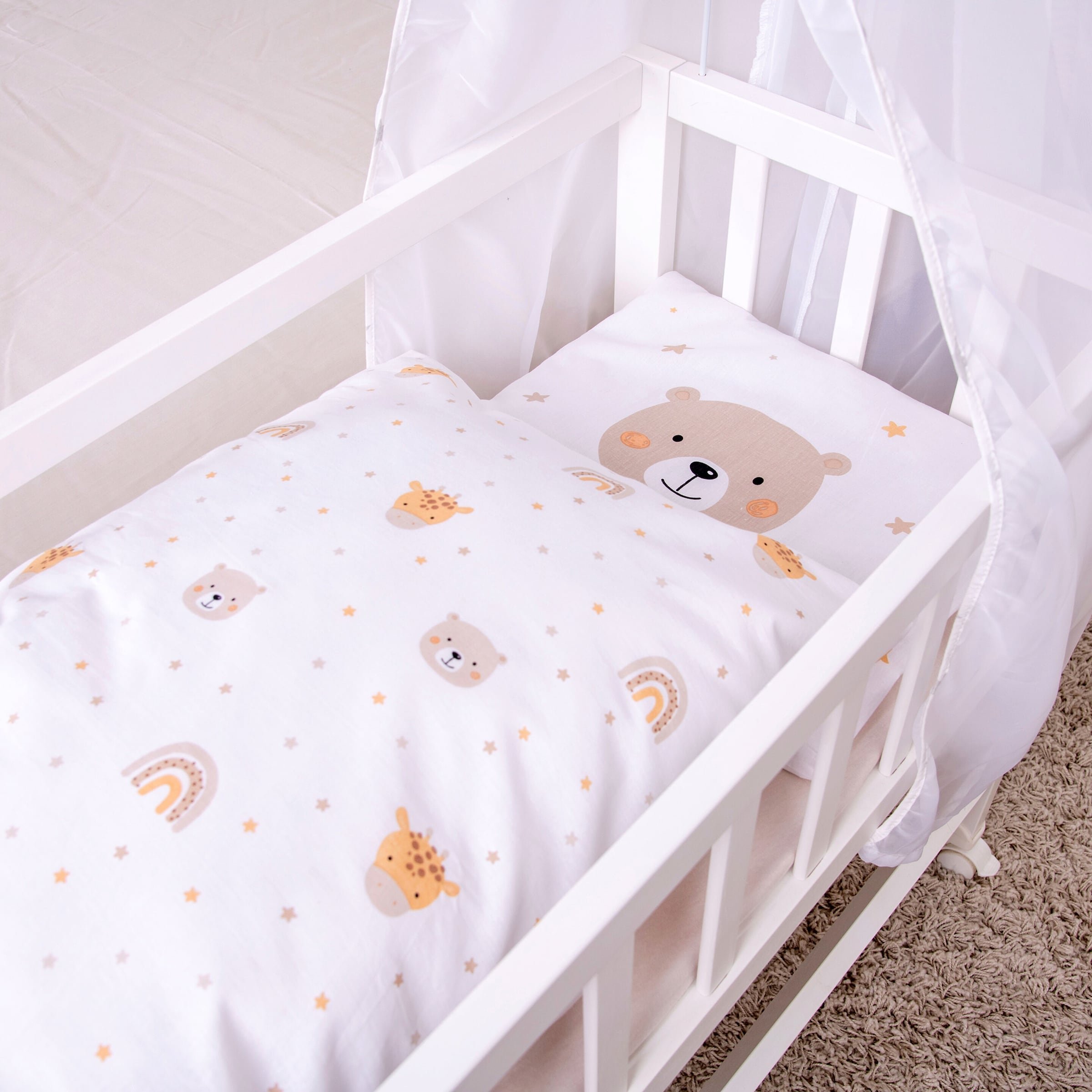 Baby Best Renforcé Wende-Bettwäsche 35x40 / 80x80 cm