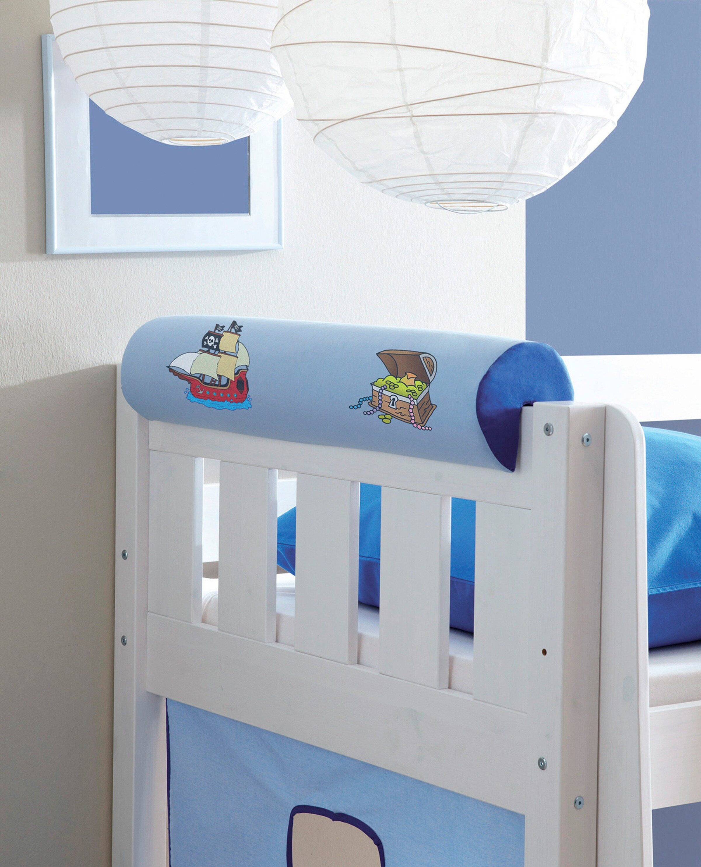 Ticaa Kinder Nackenrolle für Hochbett mit Farbauswahl