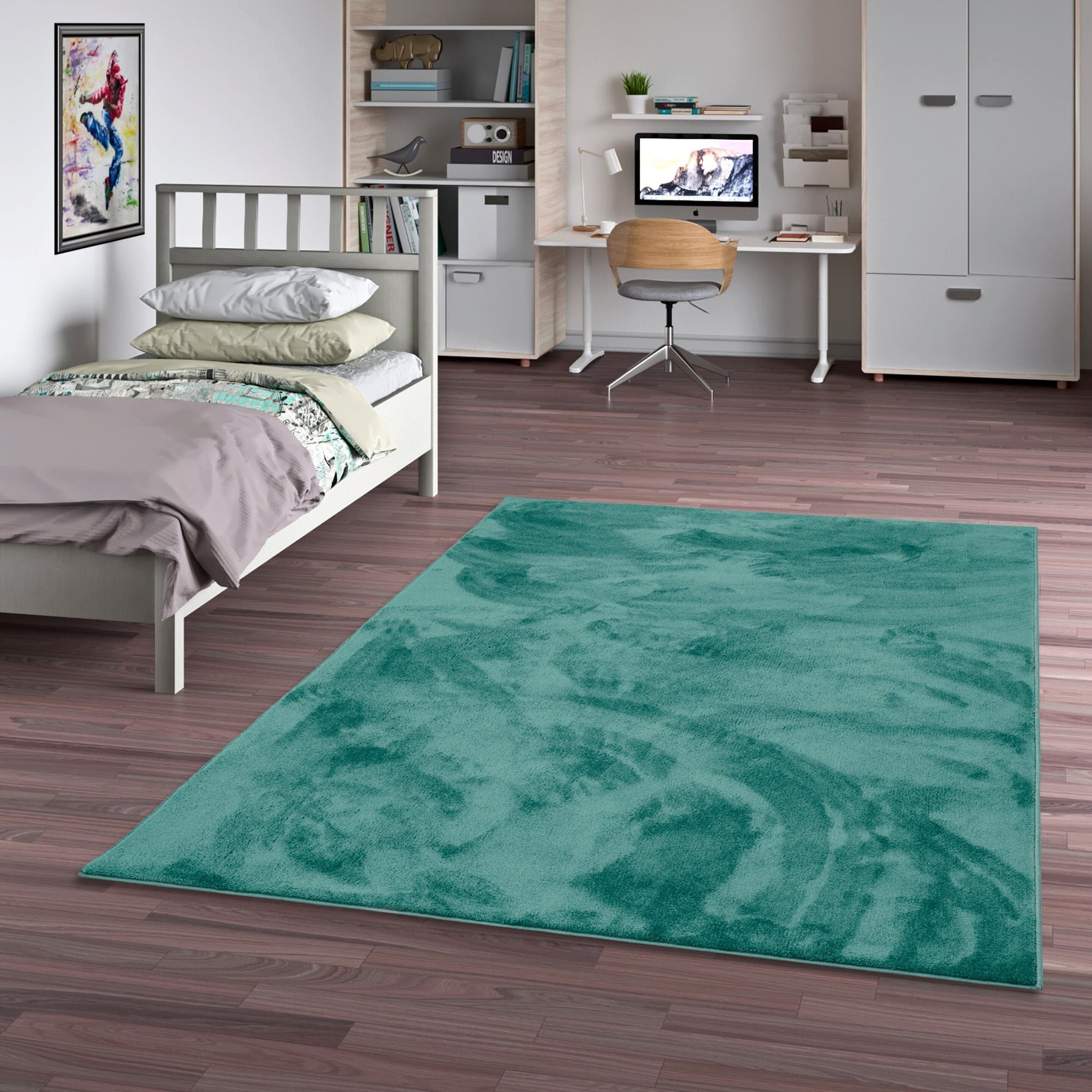 Pergamon Hochflor Langflor Teppich Super Soft Melia Kids