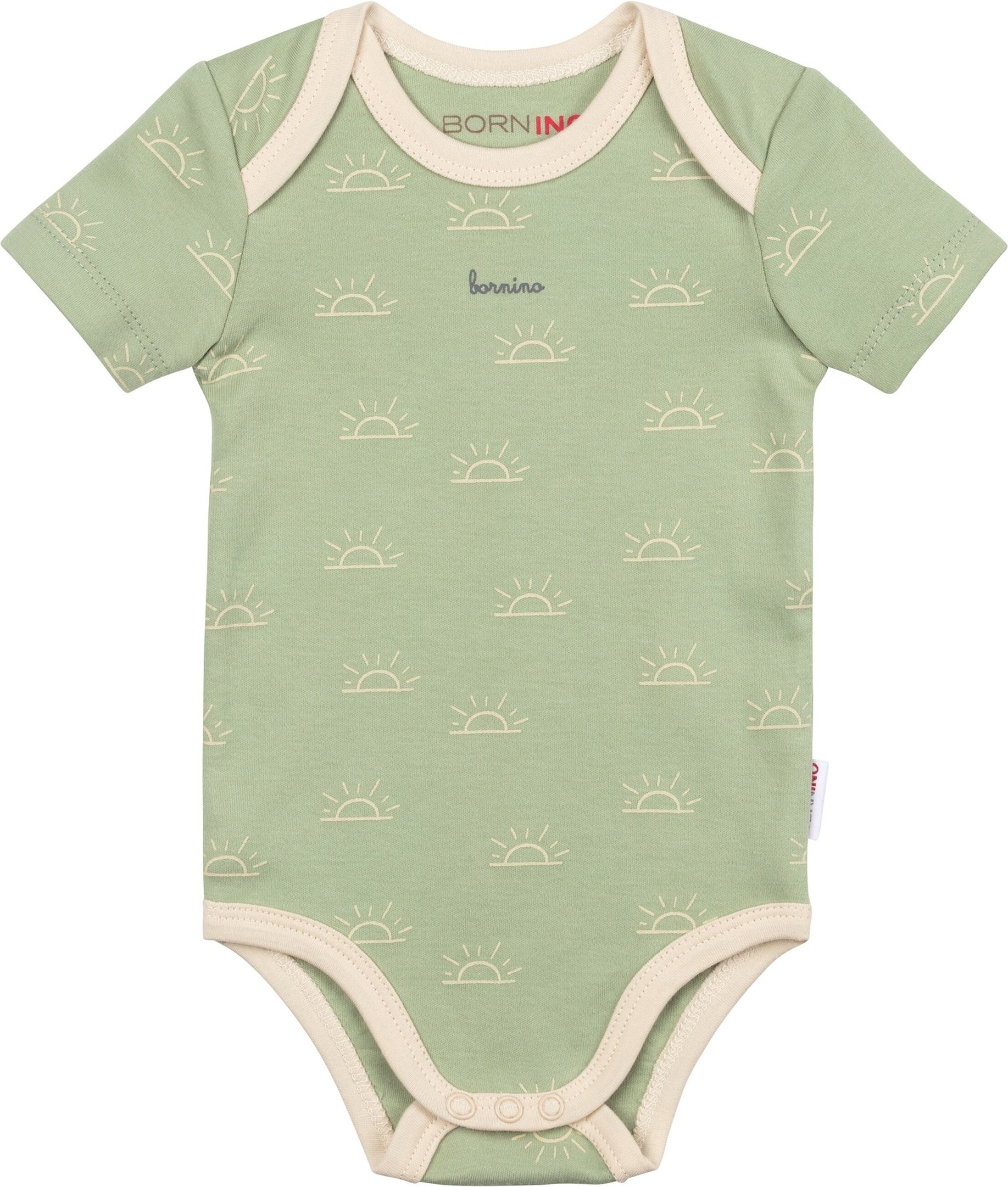 Bornino Be Happy 2er-Pack Bodys kurzarm Sonne
