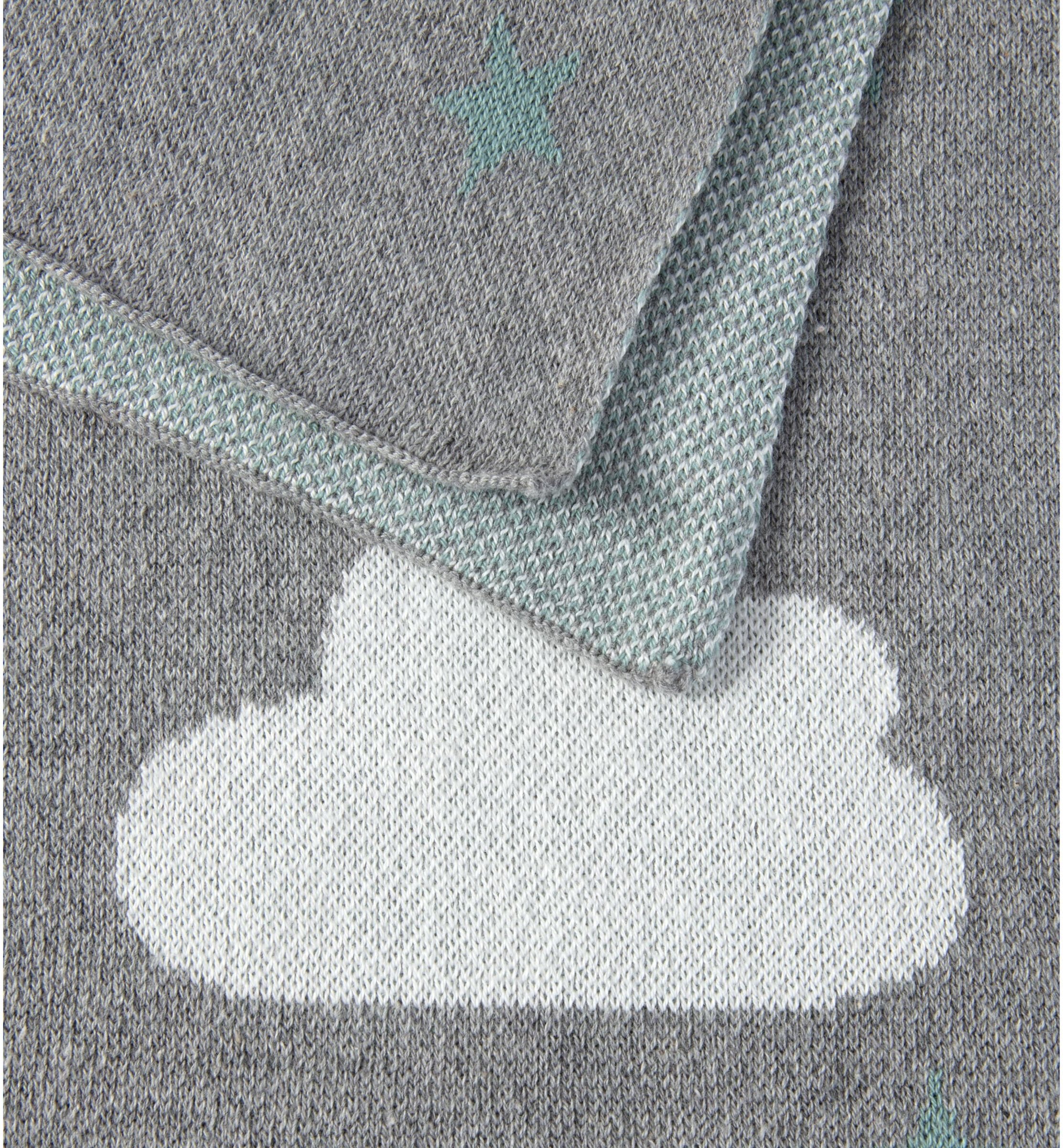 Bornino Home Babydecke Strick 80x100 cm