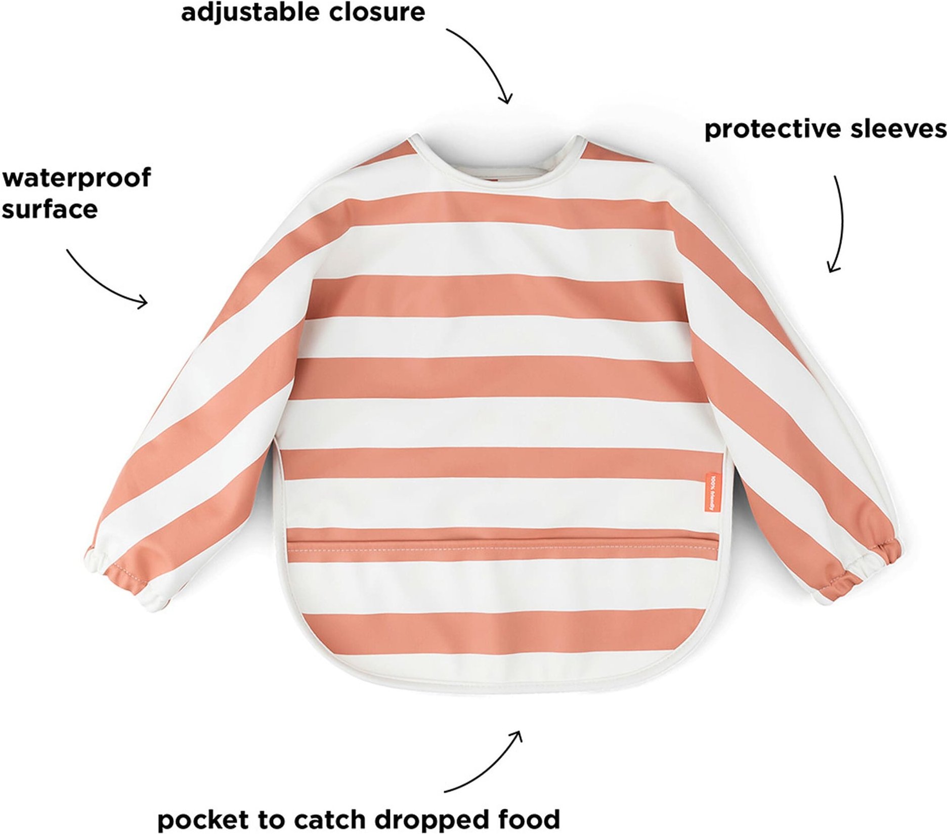 Done By Deer Ärmellätzchen Stripes