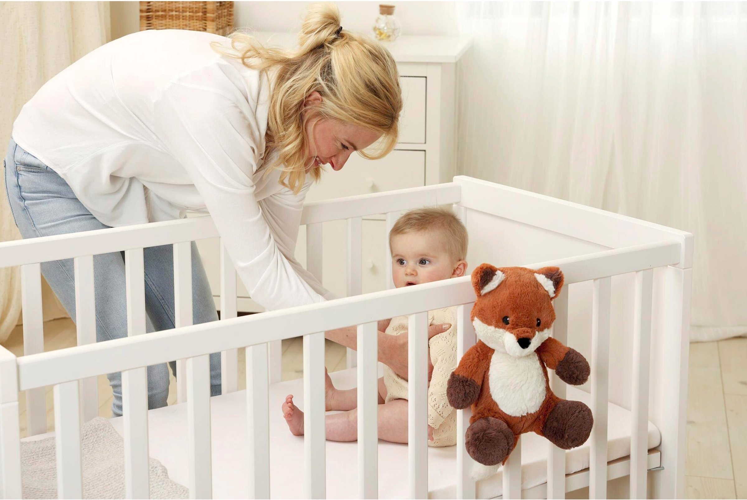 Cloud B Kuscheltier und Schlaftrainer Frankie der Fuchs