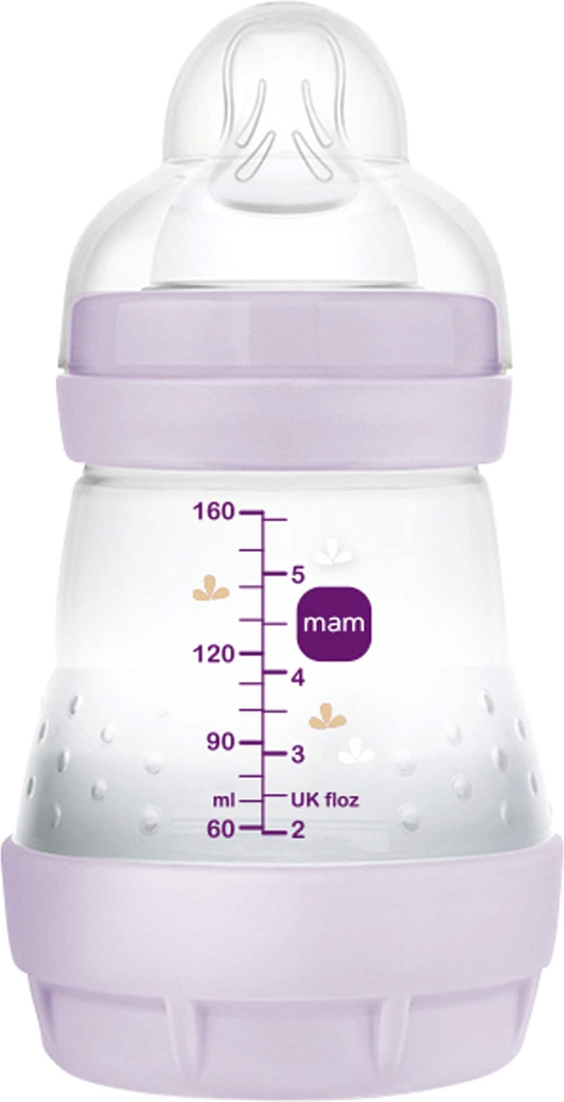 Mam Babyflasche Easy Start matt, Anti-Kolik, 160 ml, ab 0M