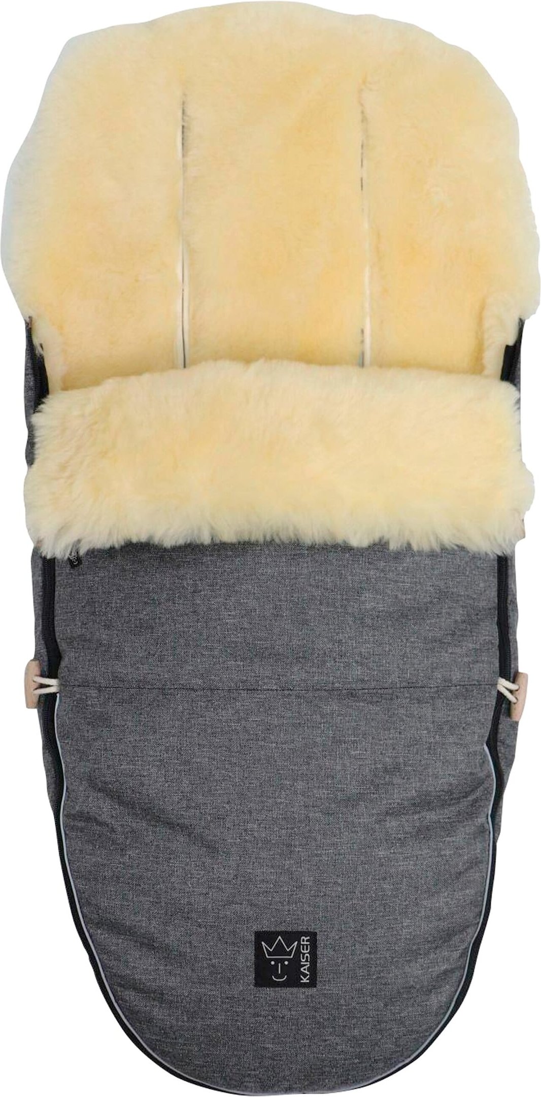 Kaiser Lammfell-Fußsack LOVE THE NATURE