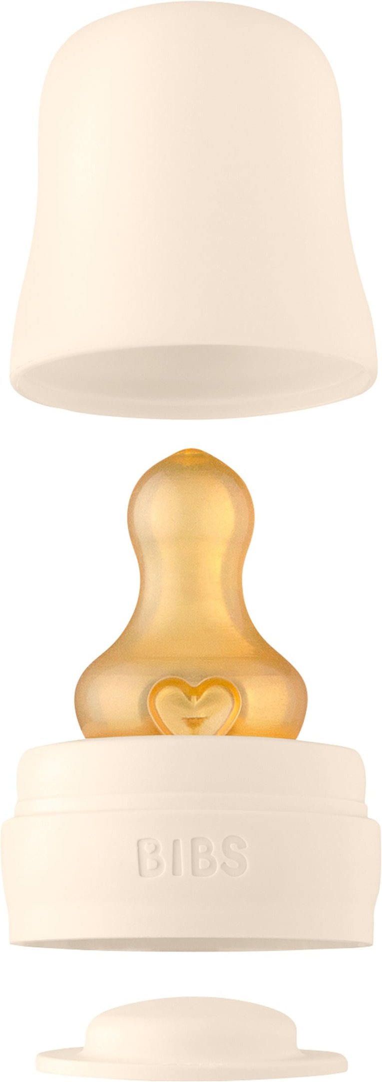 Bibs Babyflasche aus Glas, 225 ml, 3M+