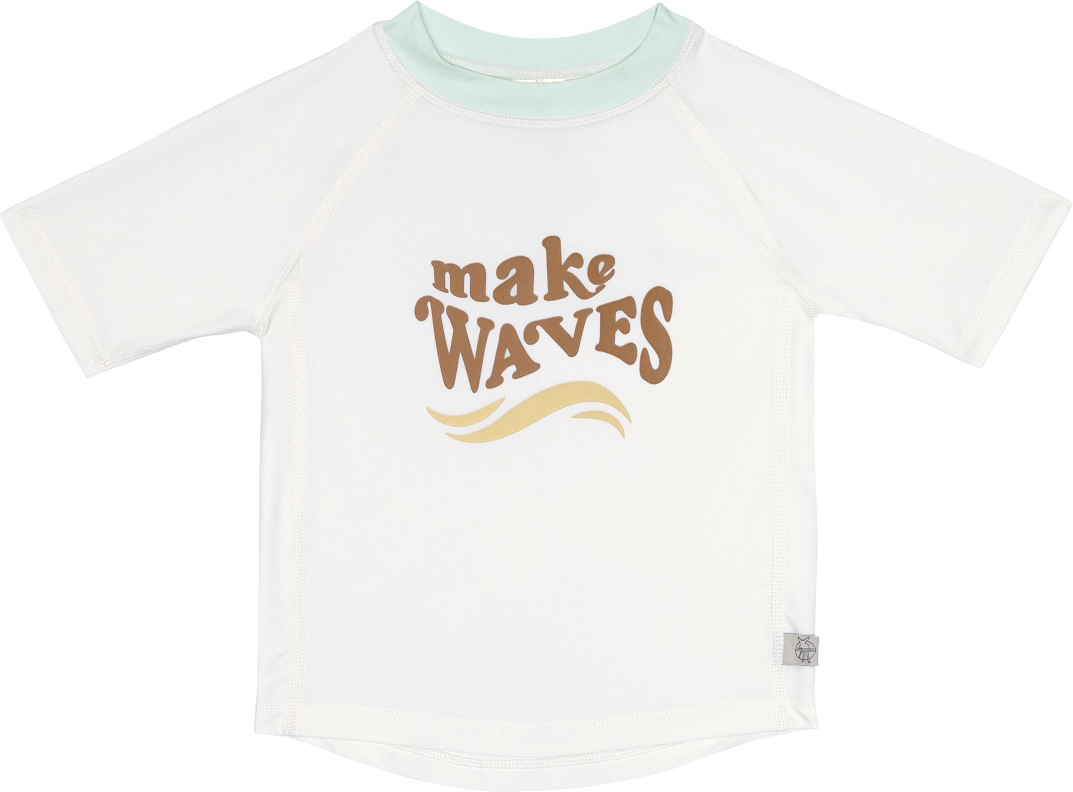 Lässig Bade-T-Shirt mit UV-Schutz Welle