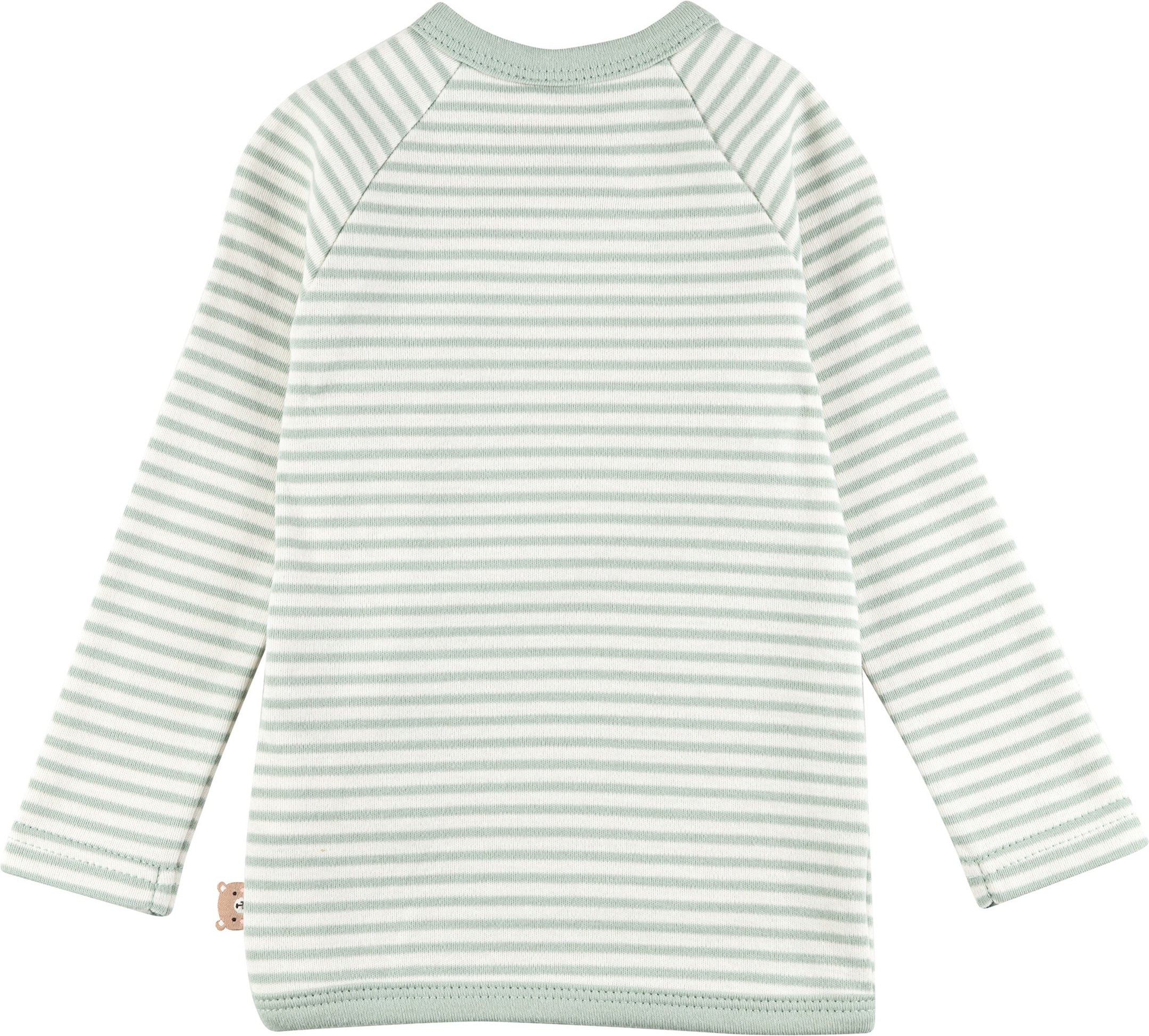 Bornino Tiny Friends Wickelshirt langarm Ringel