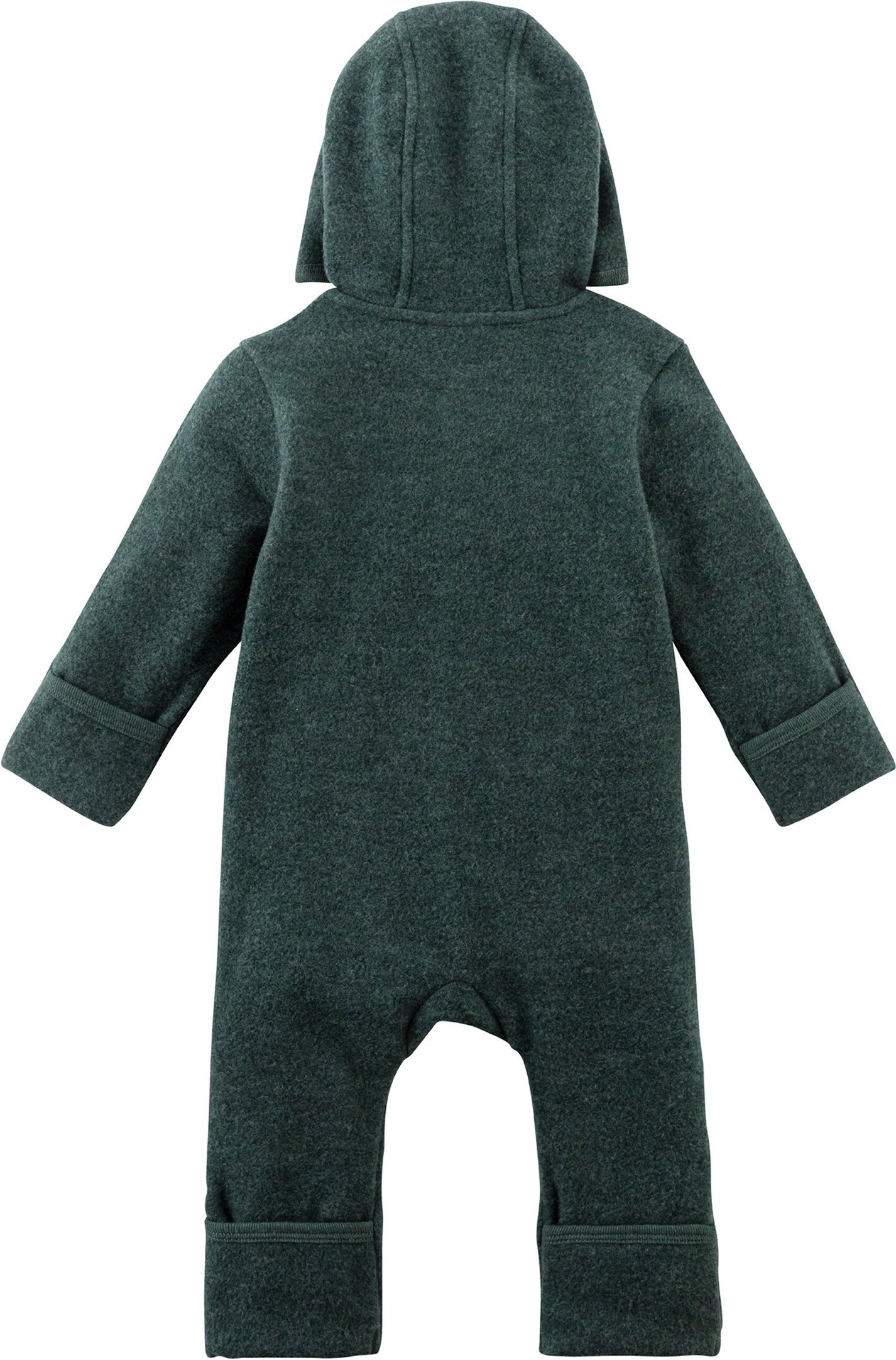 Bornino Wollfleece-Overall mit Klappbündchen aus Merinowolle