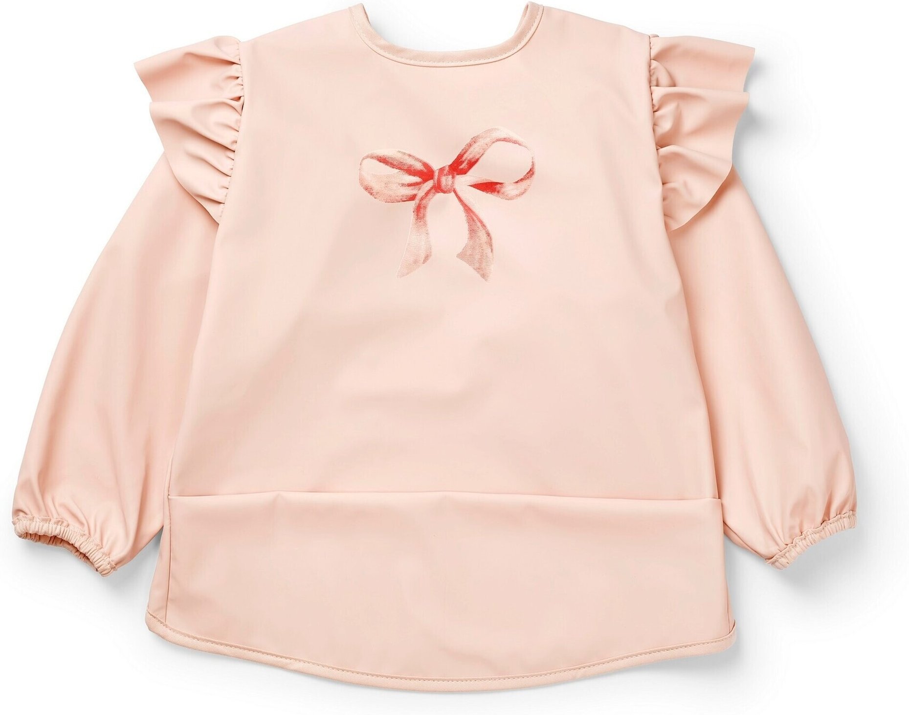 Elodie Langärmeliges Lätzchen - Rosy Bow