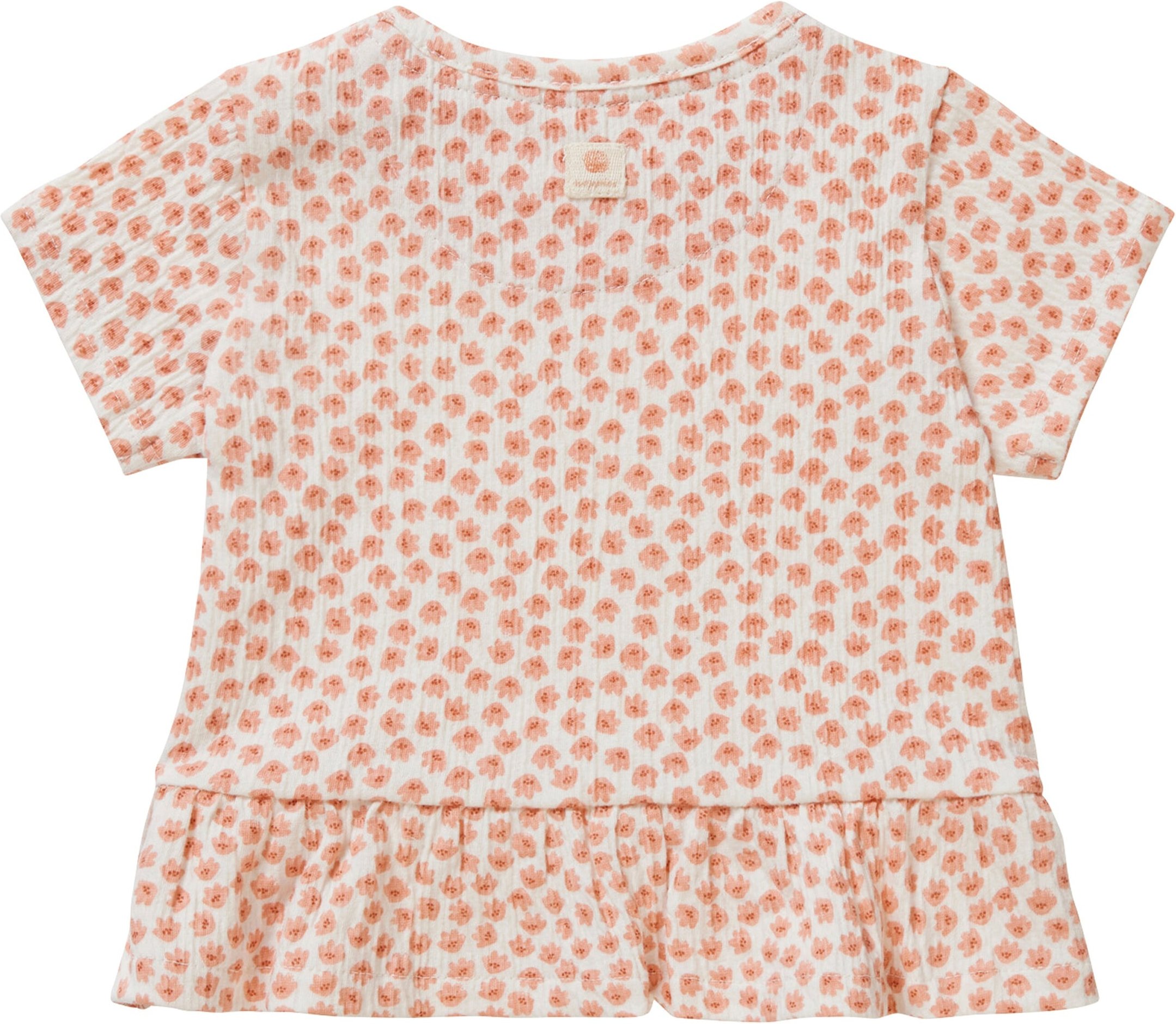 Noppies Krepp-T-Shirt Blumen Volant