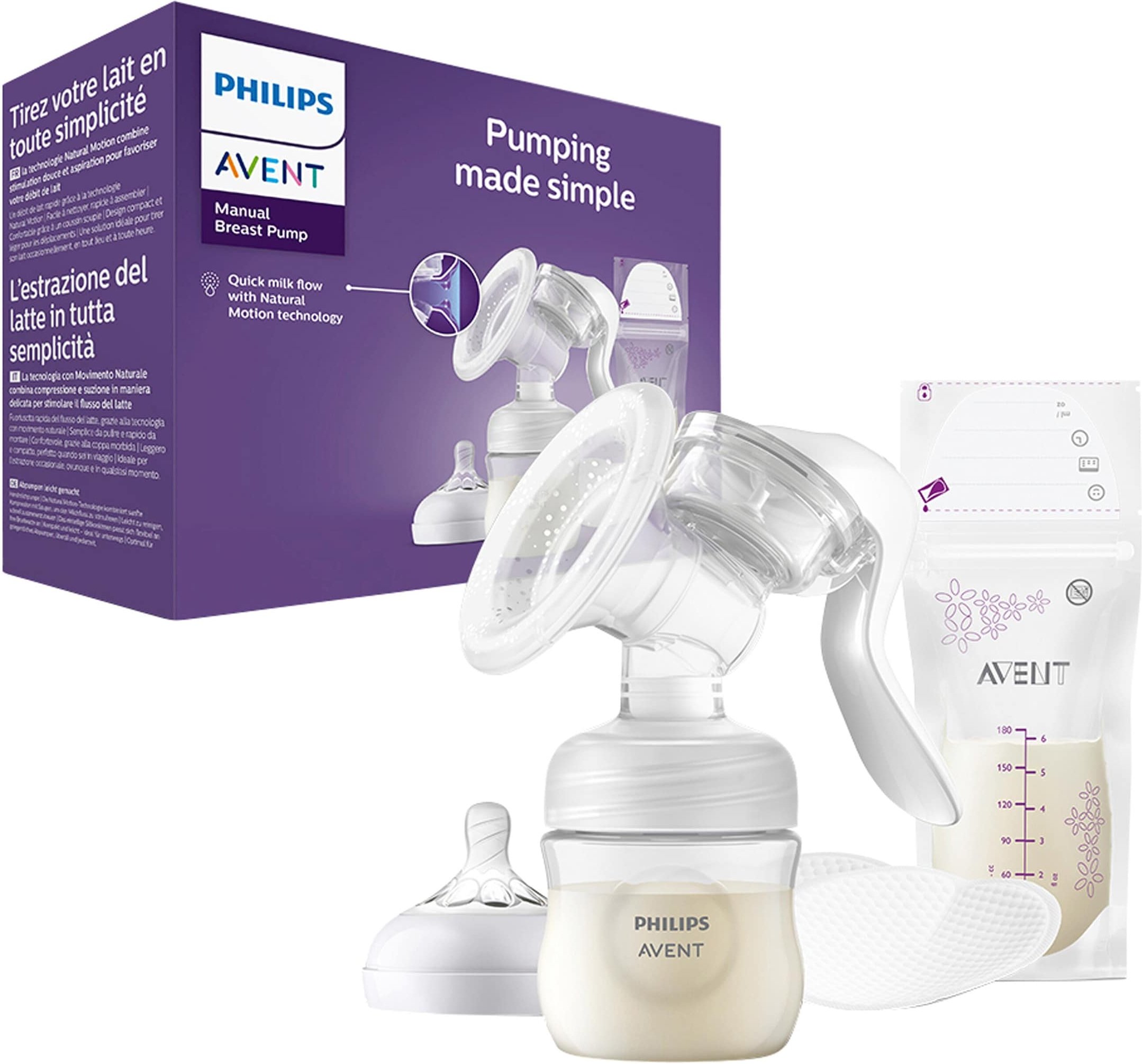 Philips Avent Handmilchpumpen-Set SCF430/20