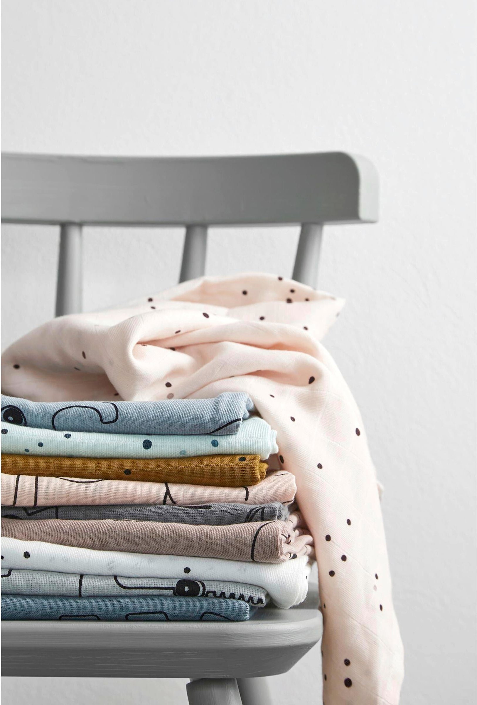 Done By Deer 2er-Pack Mullwindeln 70x70 cm