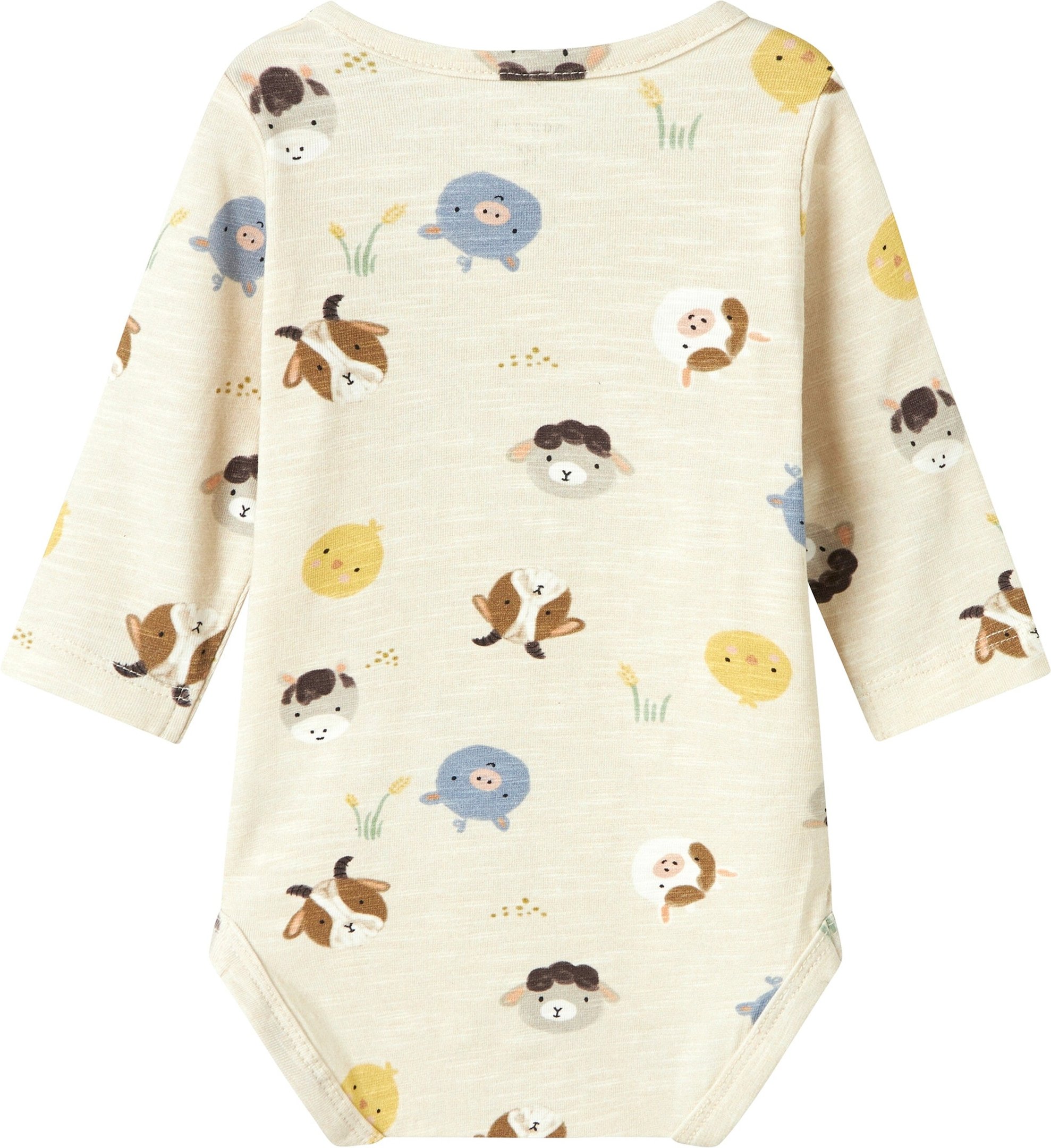 Name It Body langarm Farmtiere