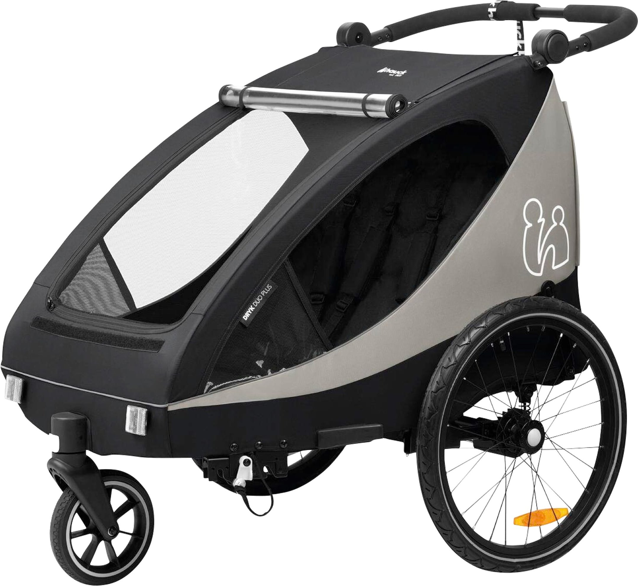 Hauck Fahrradanhänger Dryk Duo Plus