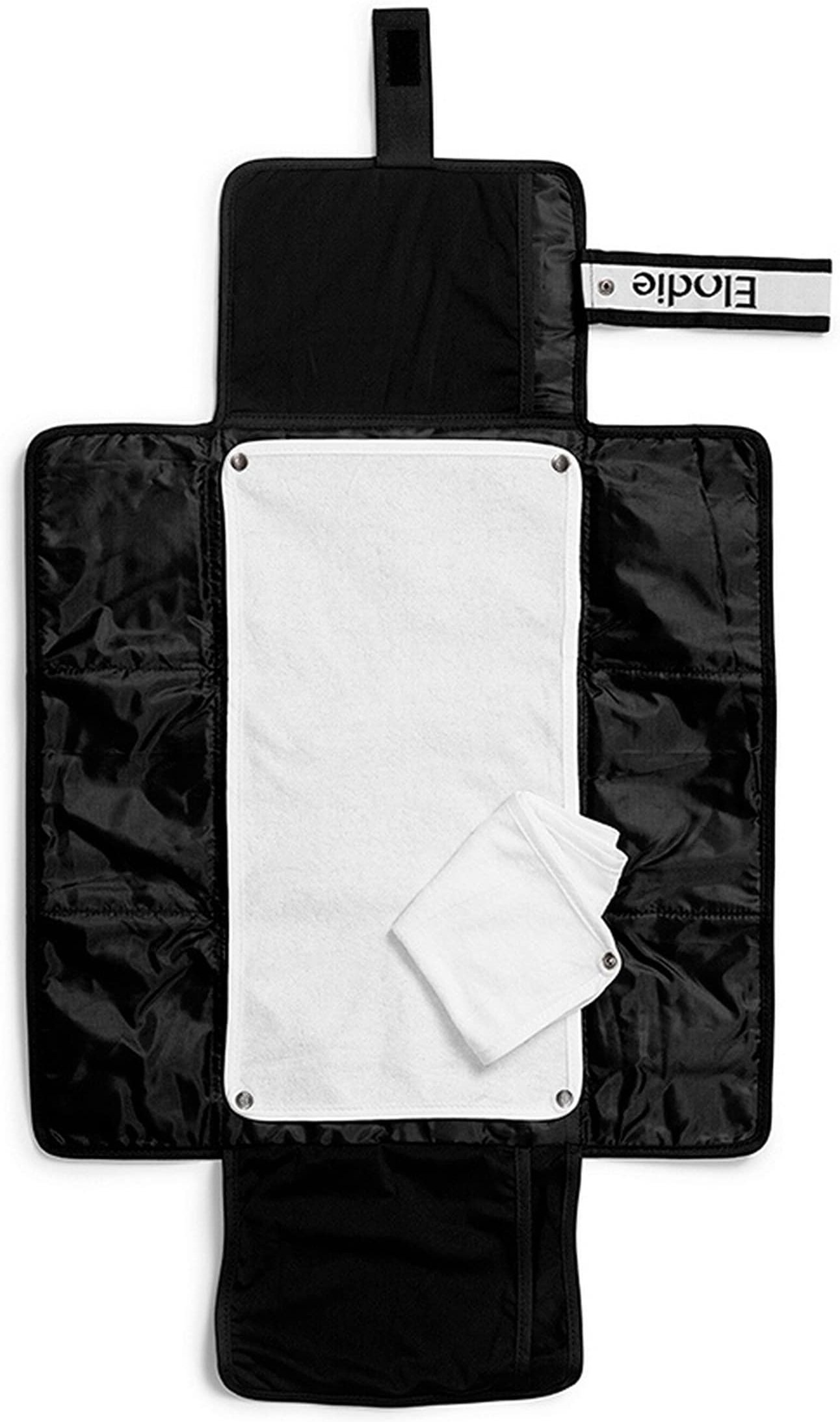 Elodie Tragbares Wickelpolster Wickelauflage - Off Black