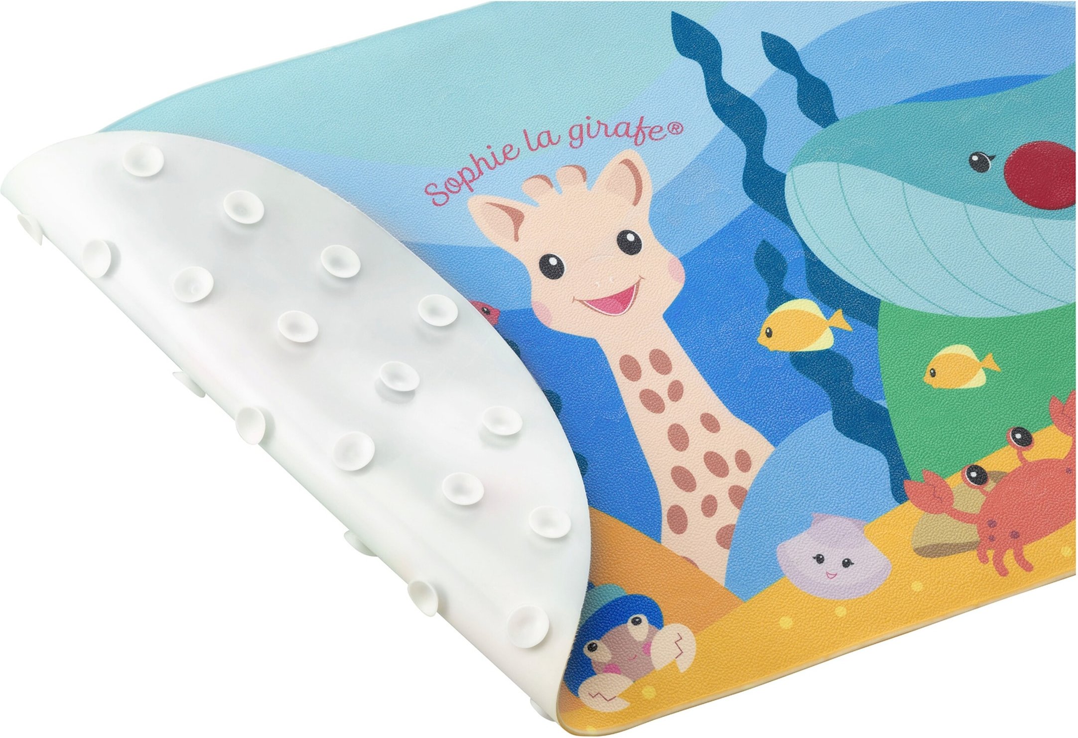 Sophie La Girafe Badematte mit Temperaturindikator