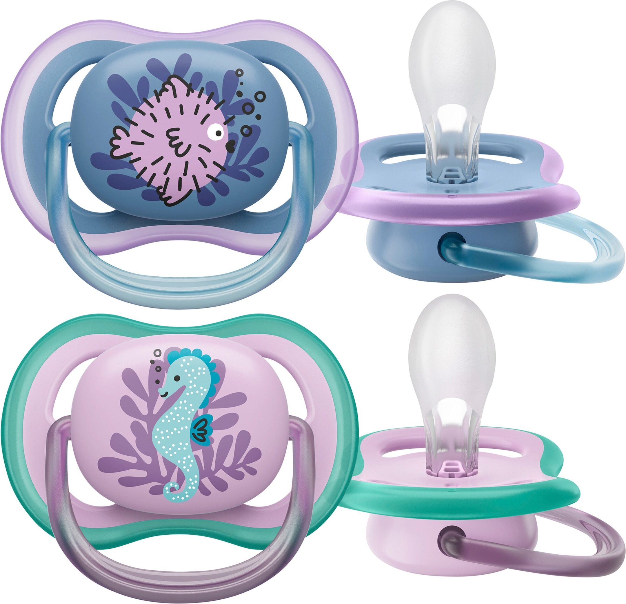 Thumbnail - Philips Avent 2er-Pack Schnuller ultra air, 6-18M