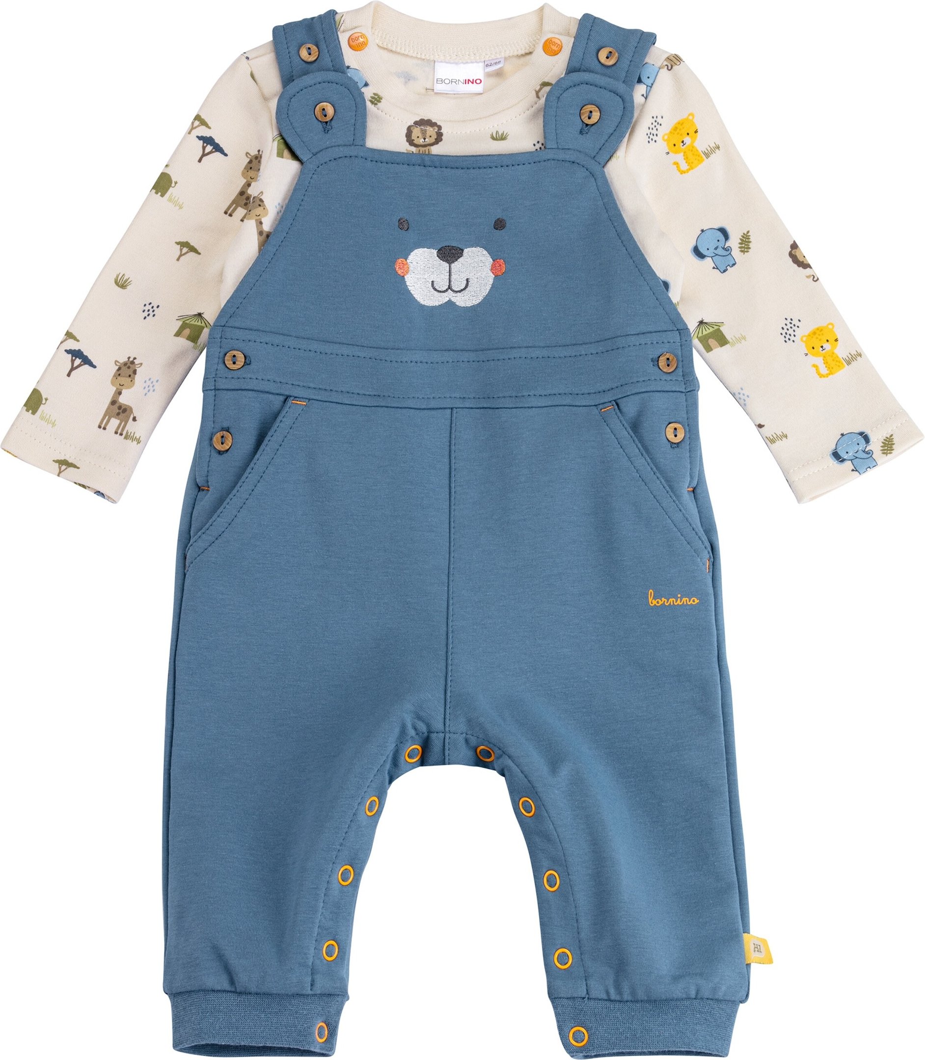 Bornino Lieblinge 2-tlg. Set Latzhose und Shirt langarm