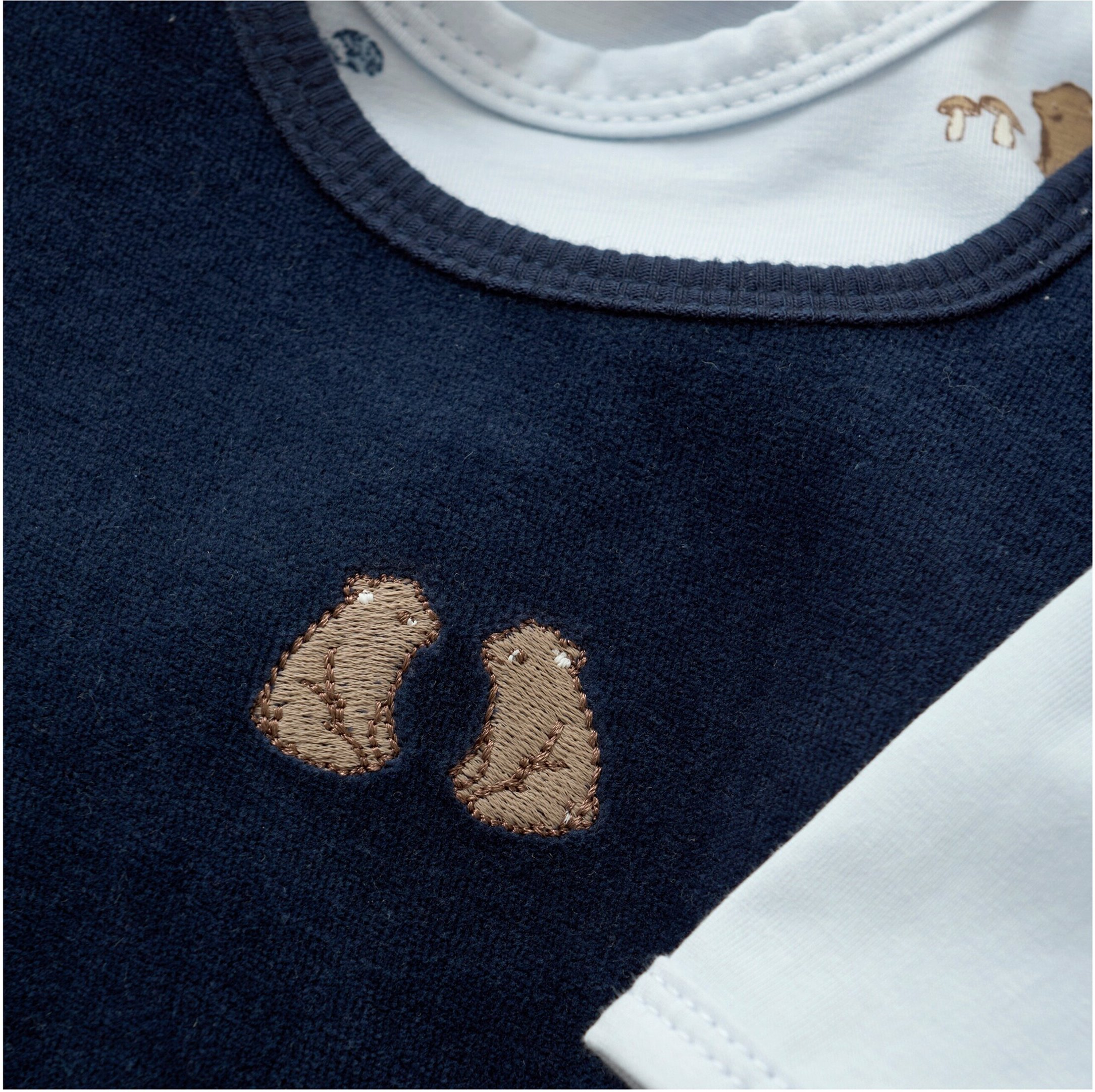 Fixoni Nicki-Strampler-Set mit Body Tiere