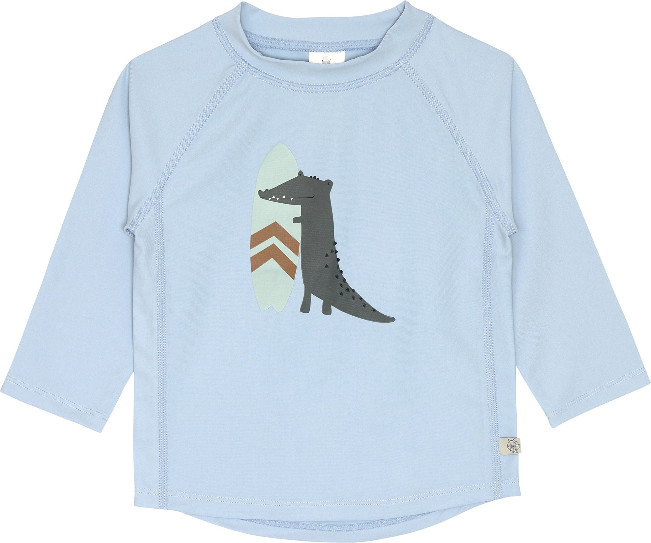 Lässig Badeshirt langarm mit UV-Schutz Krokodil