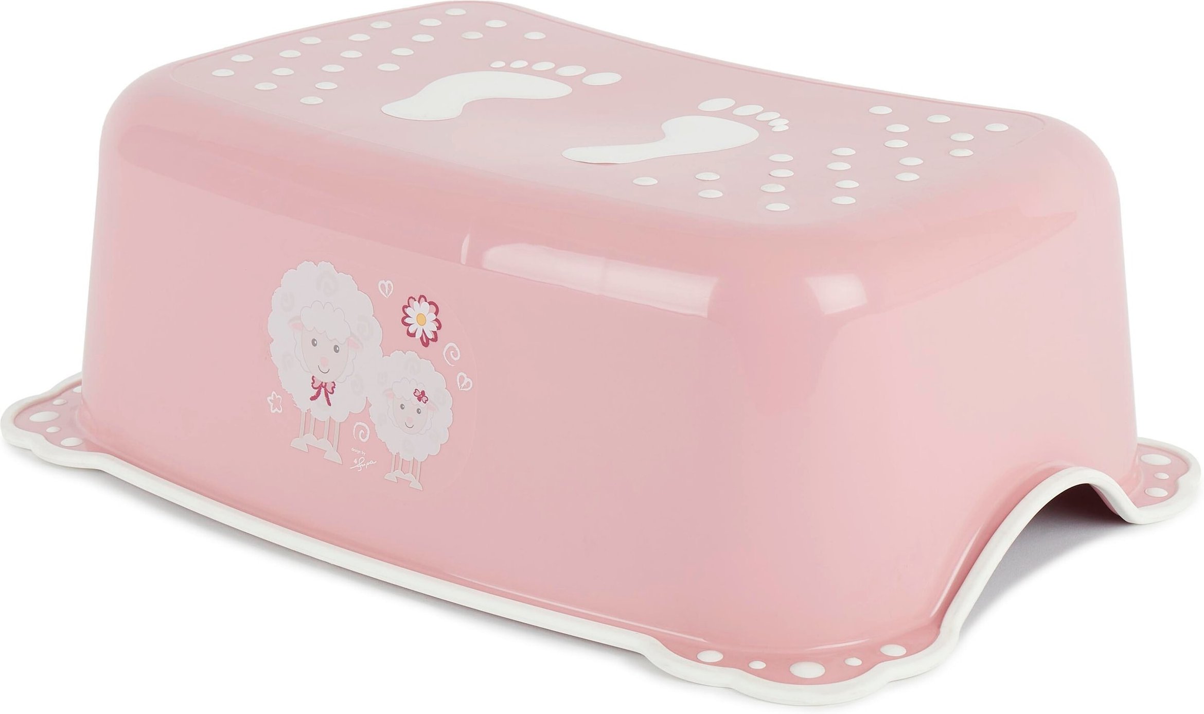 Bieco Kinder Tritthocker Schaf Anti-Rutsch 42x28,5cm