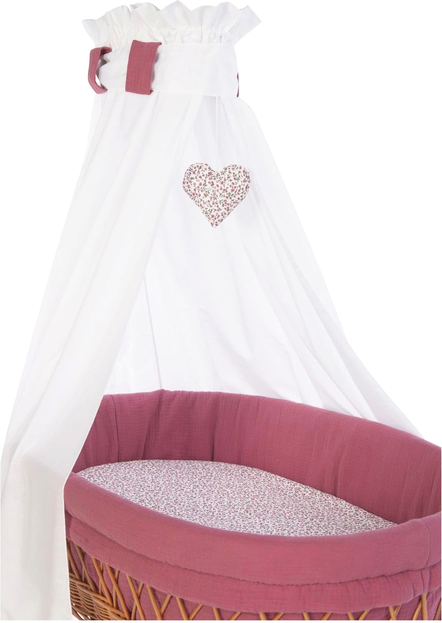 Mionido Stubenwagen Lounge mit Bettwäsche