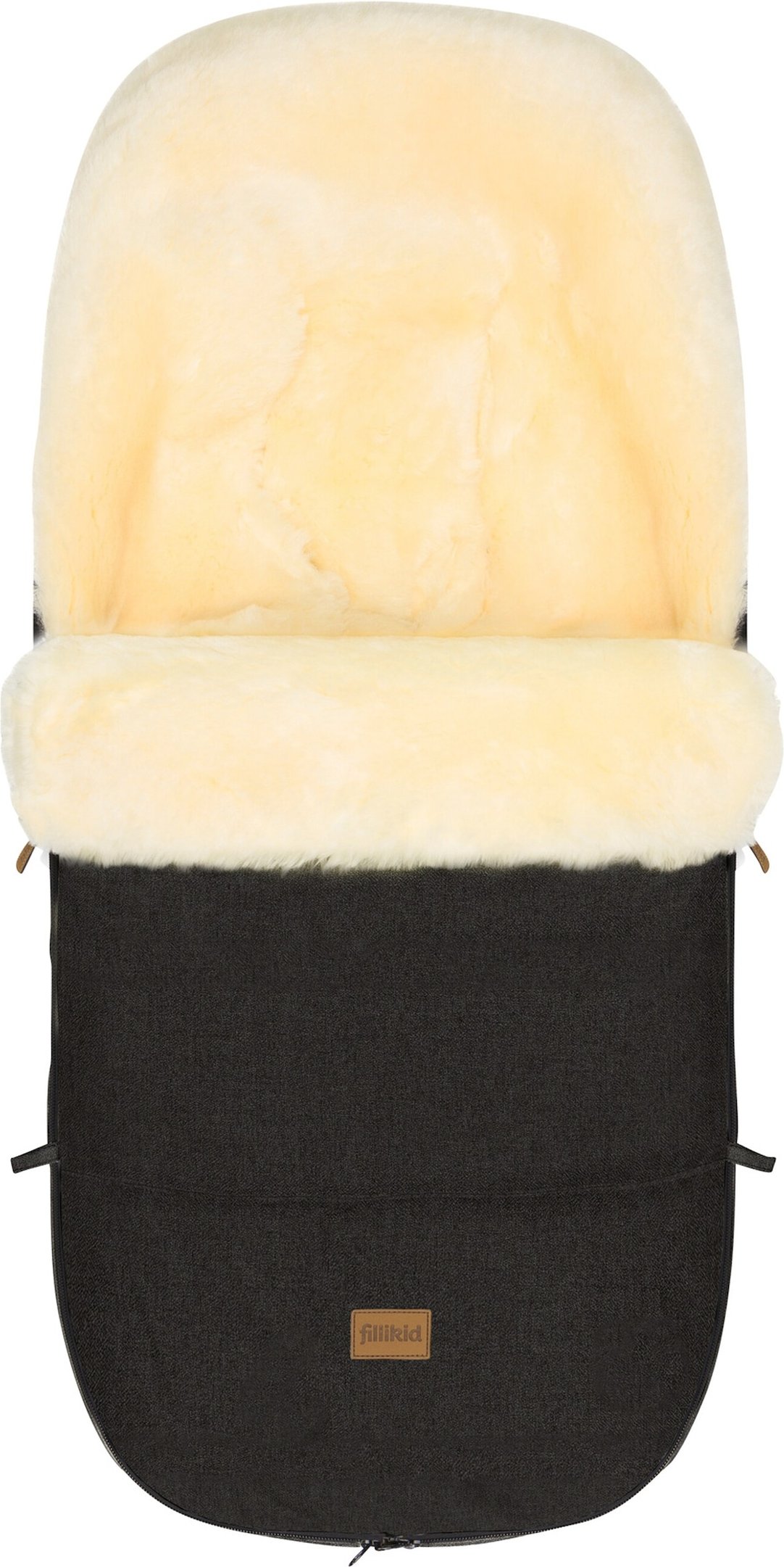 Thumbnail - Fillikid Winterfußsack Lammfell Makalu Style braun