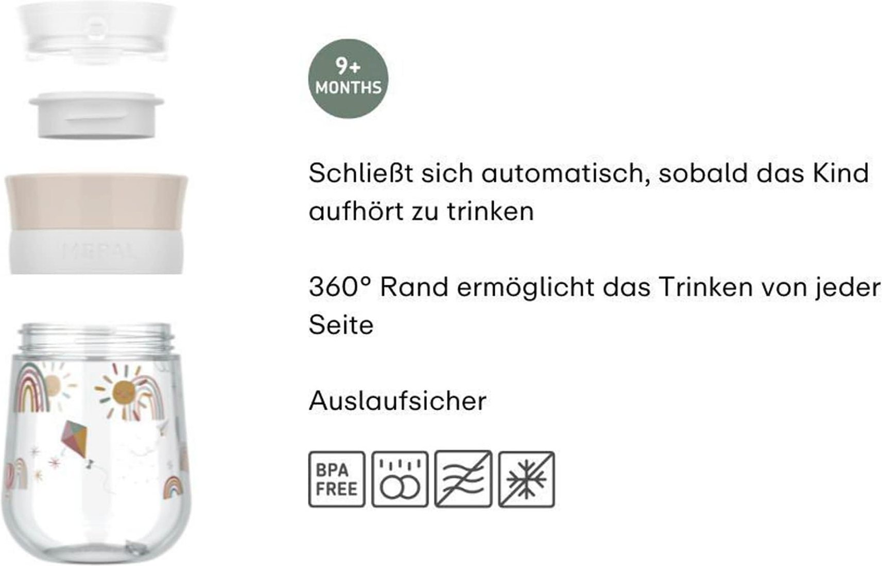 Mepal Mio Mepal X Little Dutch 360° Becher 300ml